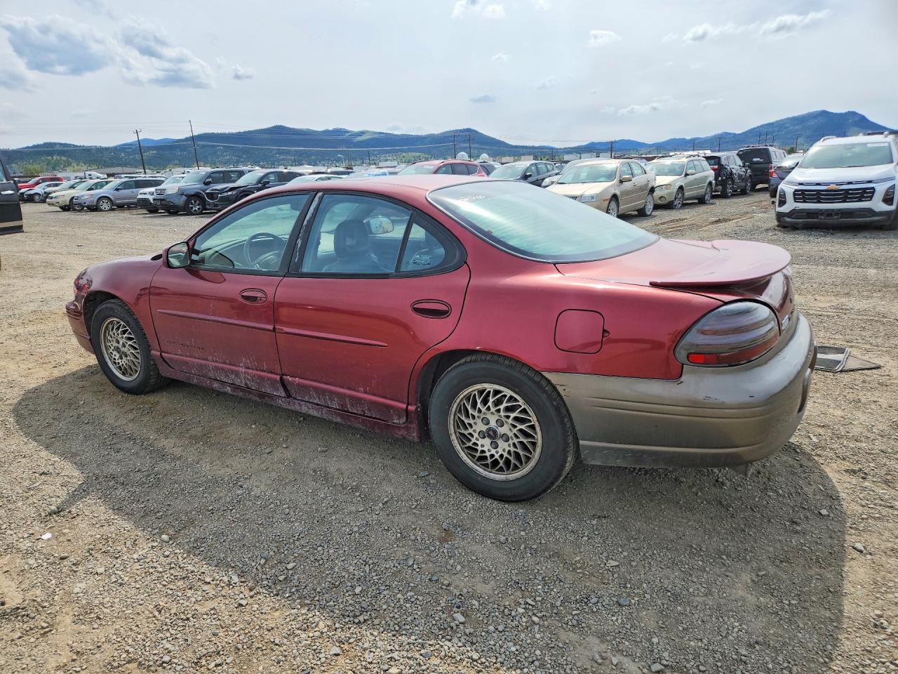 2000 Pontiac Grand Prix Gt Burgundy vin: 1G2WP52K4YF219459