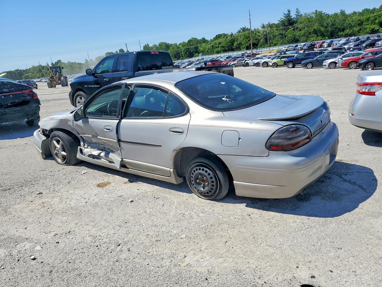 2000 Pontiac Grand Prix Gt Silver vin: 1G2WP52K4YF308786