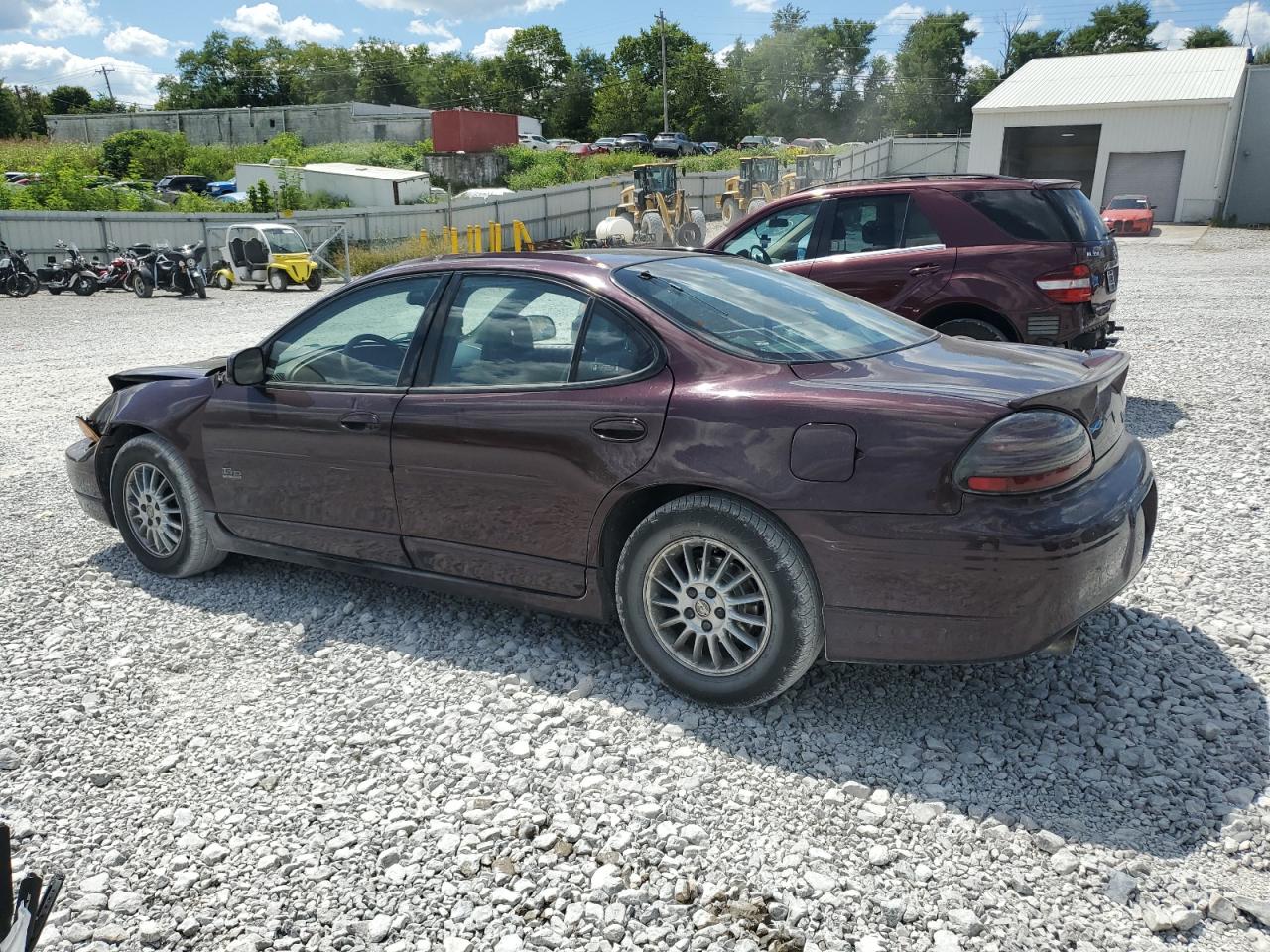 2002 Pontiac Grand Prix Gt Maroon vin: 1G2WP52K52F199939