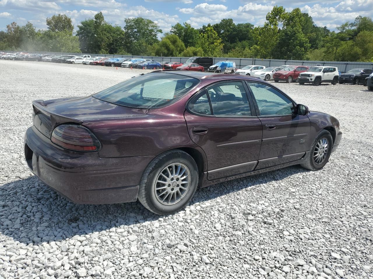 2002 Pontiac Grand Prix Gt Maroon vin: 1G2WP52K52F199939
