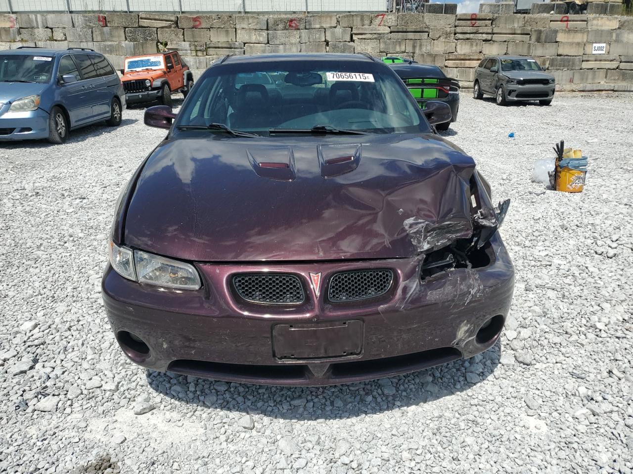 2002 Pontiac Grand Prix Gt Maroon vin: 1G2WP52K52F199939