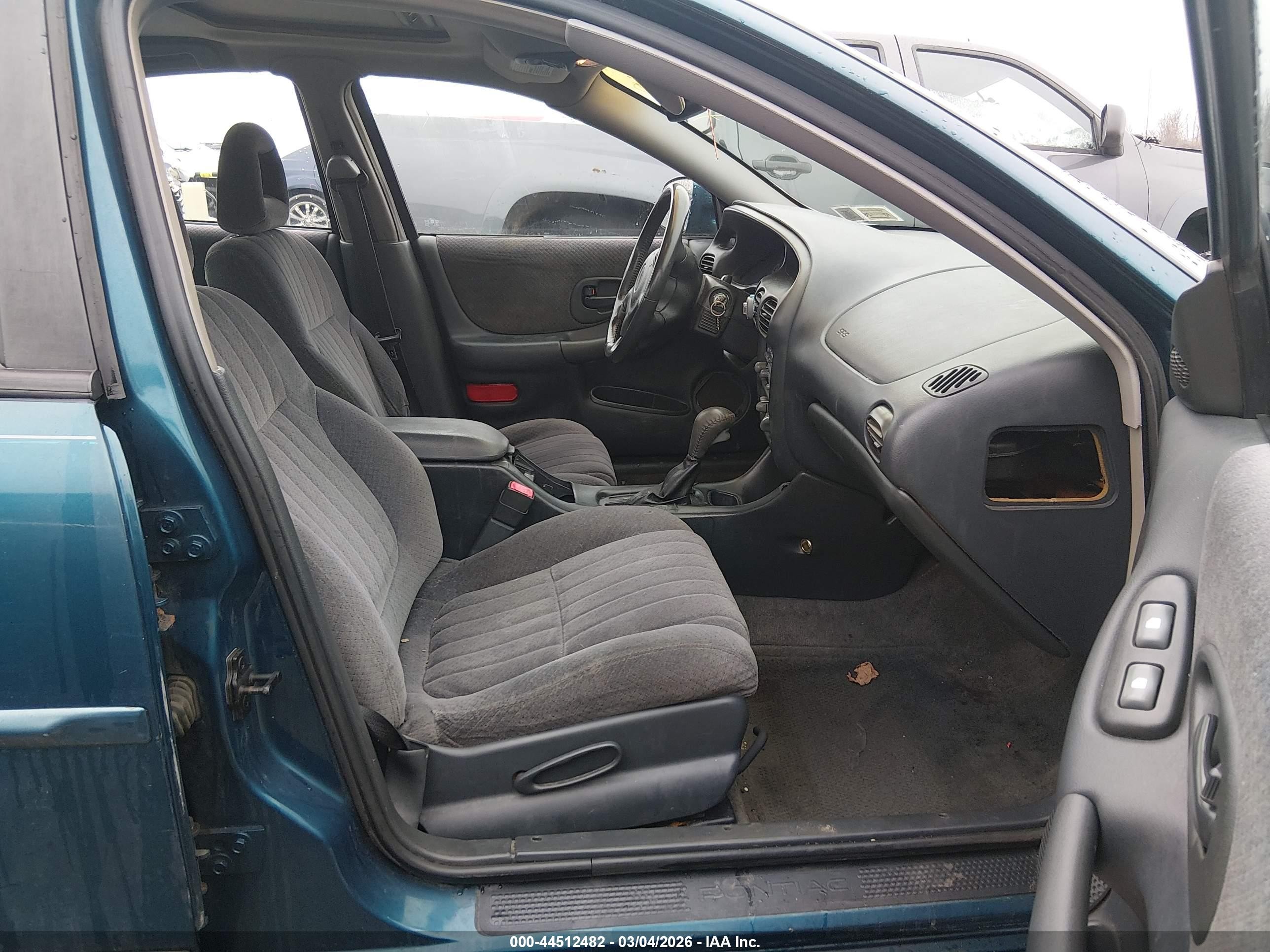 2003 Pontiac Grand Prix Gt Turquoise vin: 1G2WP52K53F118309