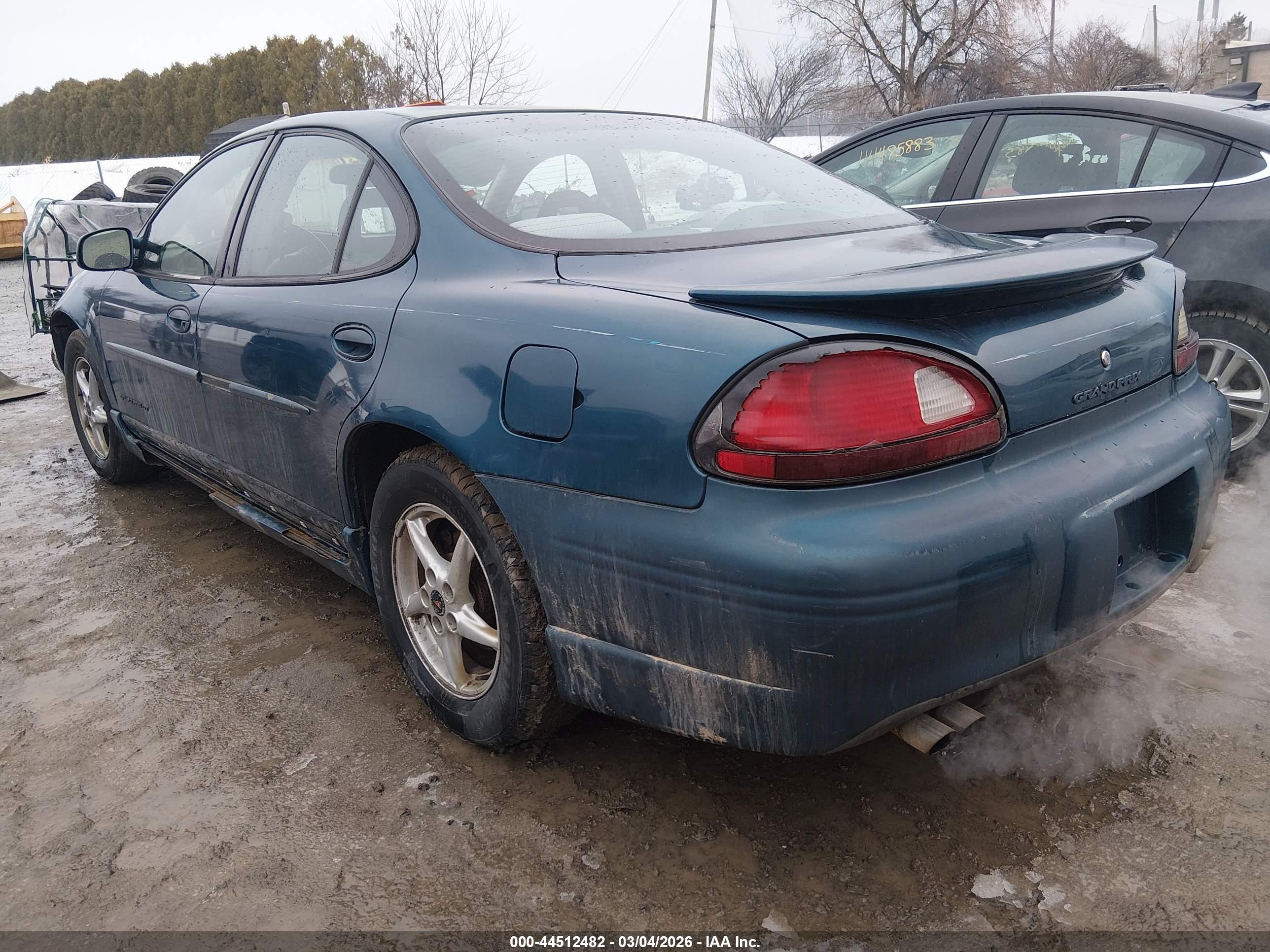 2003 Pontiac Grand Prix Gt Turquoise vin: 1G2WP52K53F118309