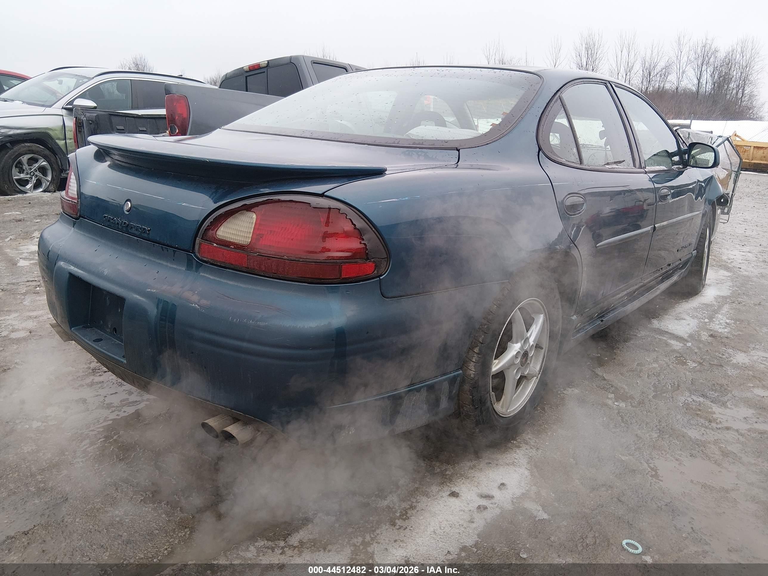 2003 Pontiac Grand Prix Gt Turquoise vin: 1G2WP52K53F118309