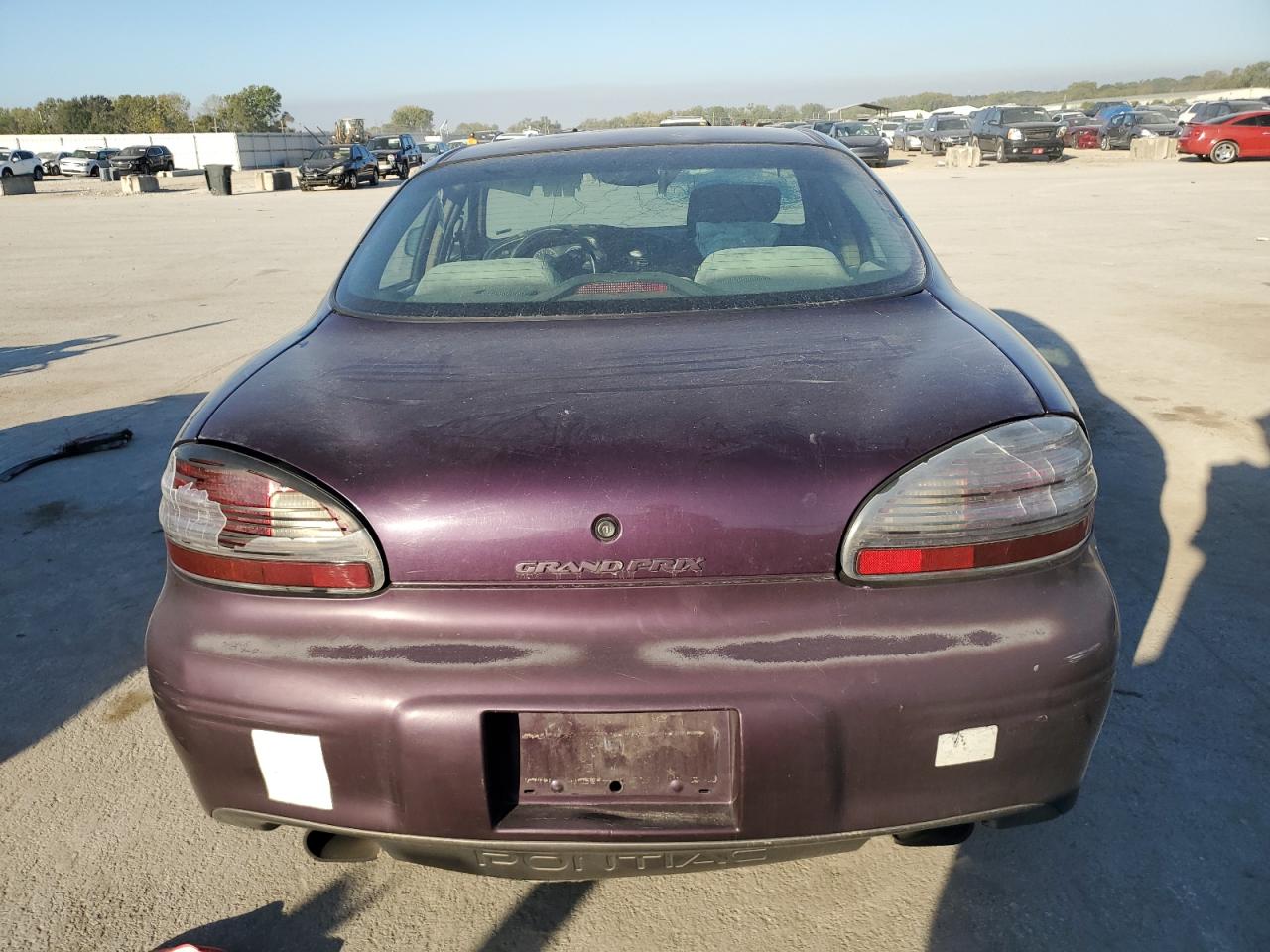 1997 Pontiac Grand Prix Gt Purple vin: 1G2WP52K5VF297521