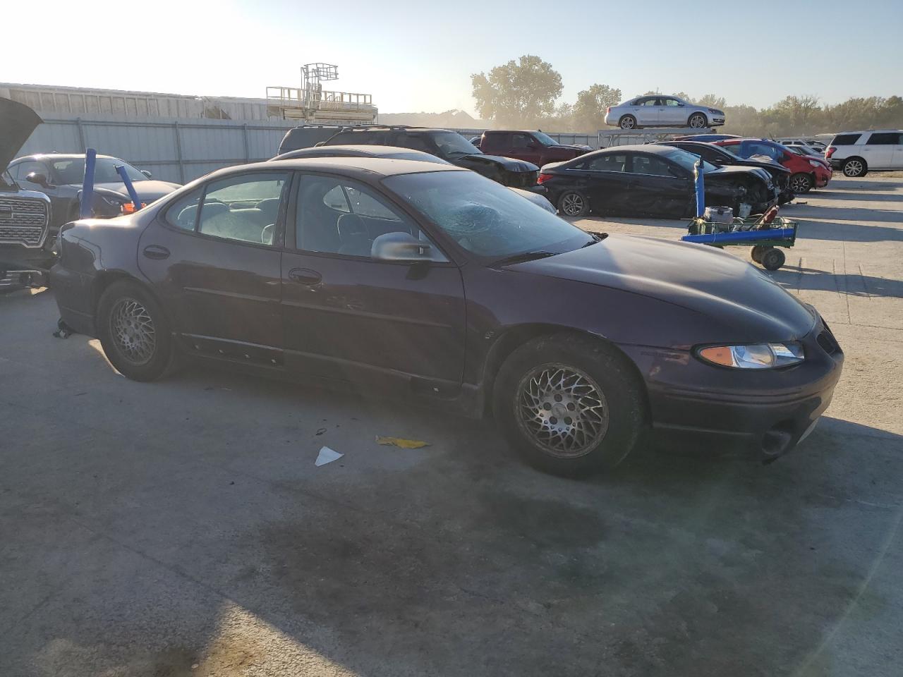 1997 Pontiac Grand Prix Gt Purple vin: 1G2WP52K5VF297521