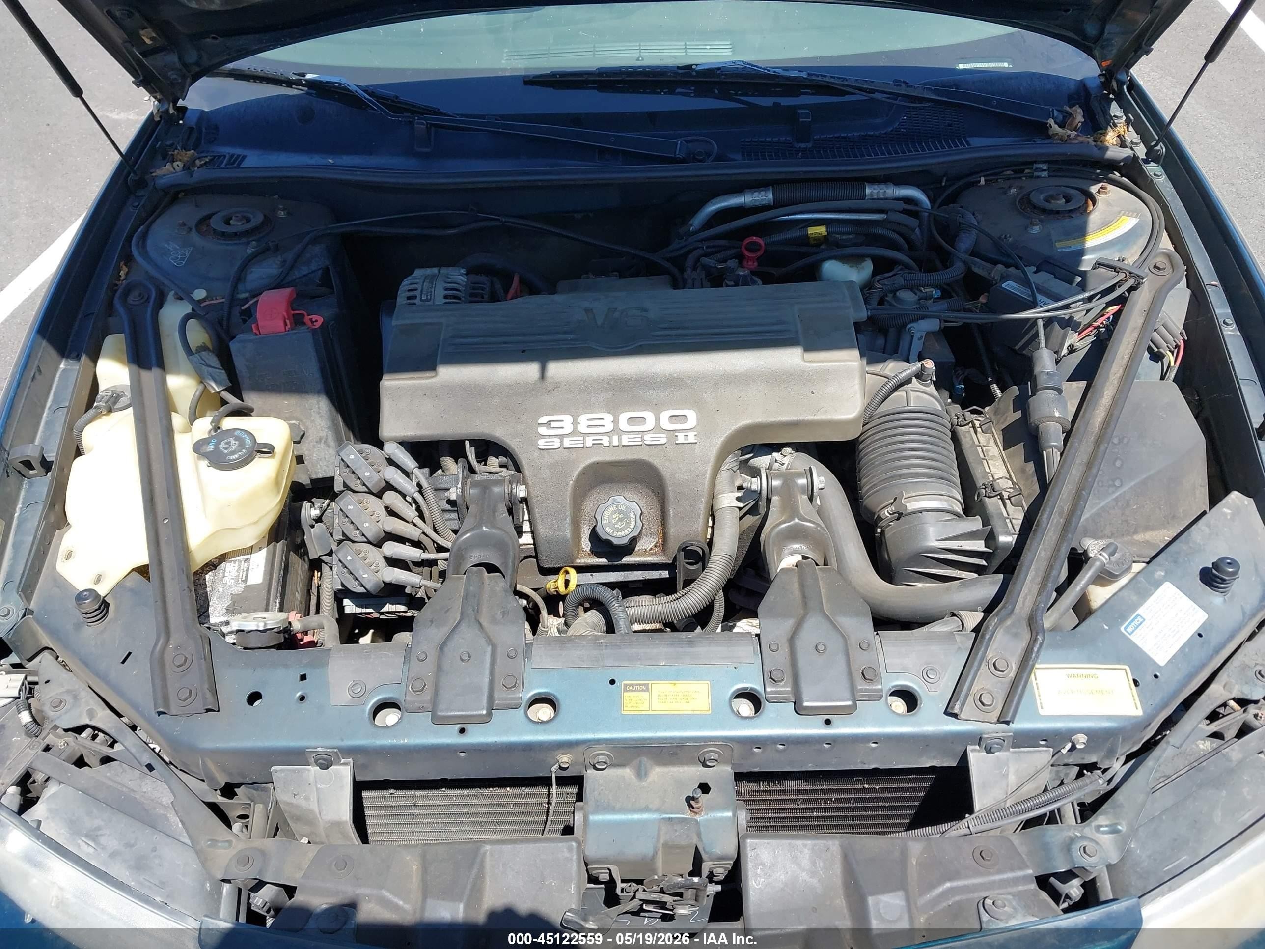 1997 Pontiac Grand Prix Gt Green vin: 1G2WP52K5VF310414