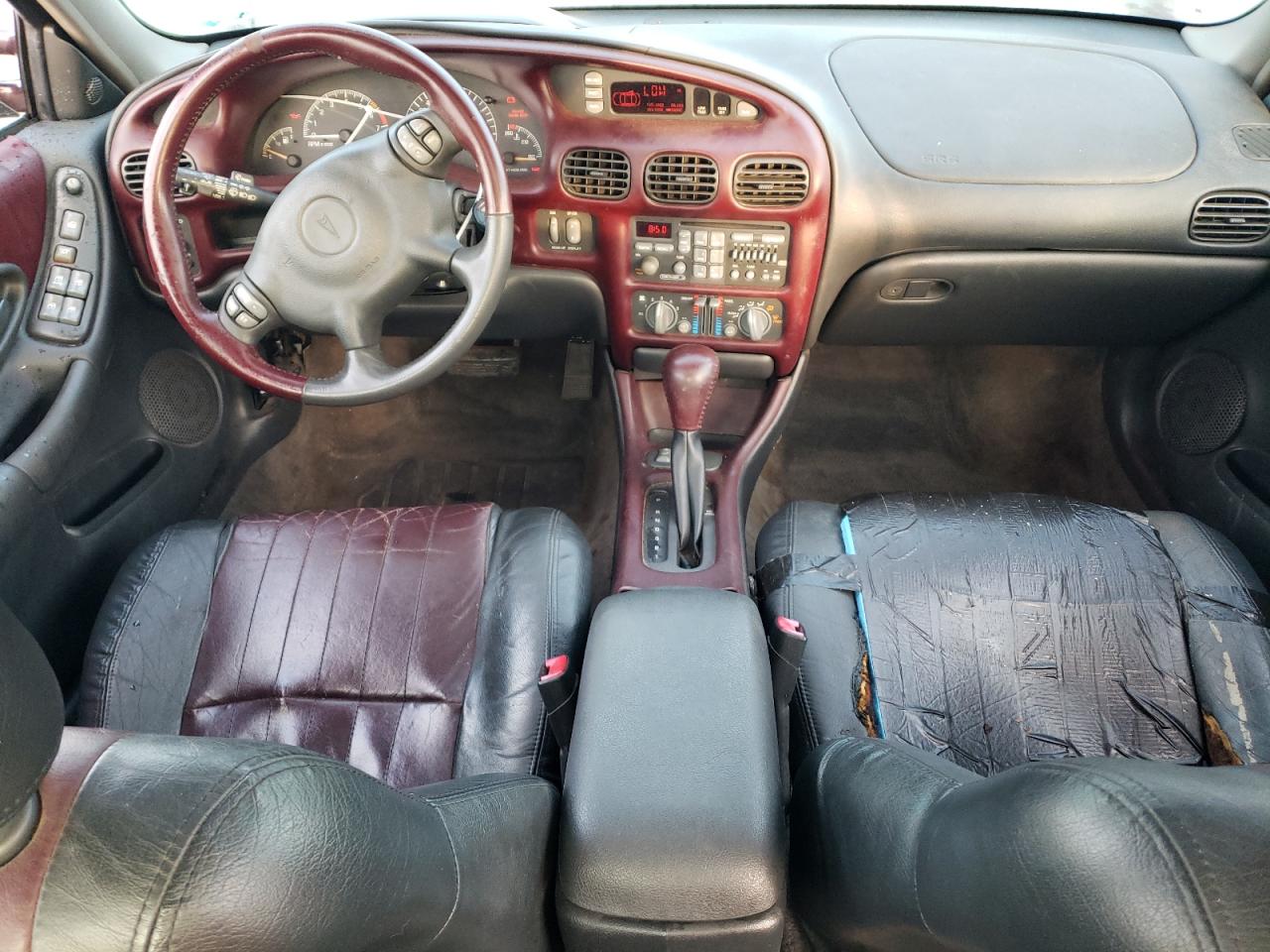 2002 Pontiac Grand Prix Gt Maroon vin: 1G2WP52K62F186908