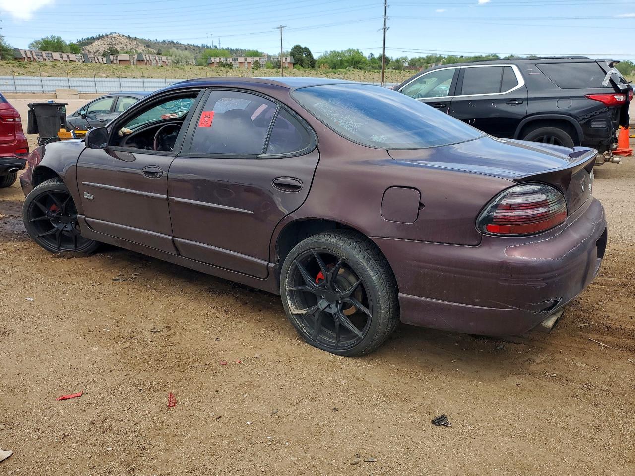 2002 Pontiac Grand Prix Gt Burgundy vin: 1G2WP52K62F265334