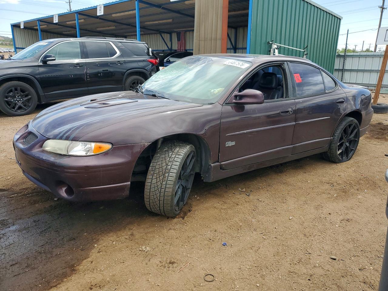 2002 Pontiac Grand Prix Gt Burgundy vin: 1G2WP52K62F265334