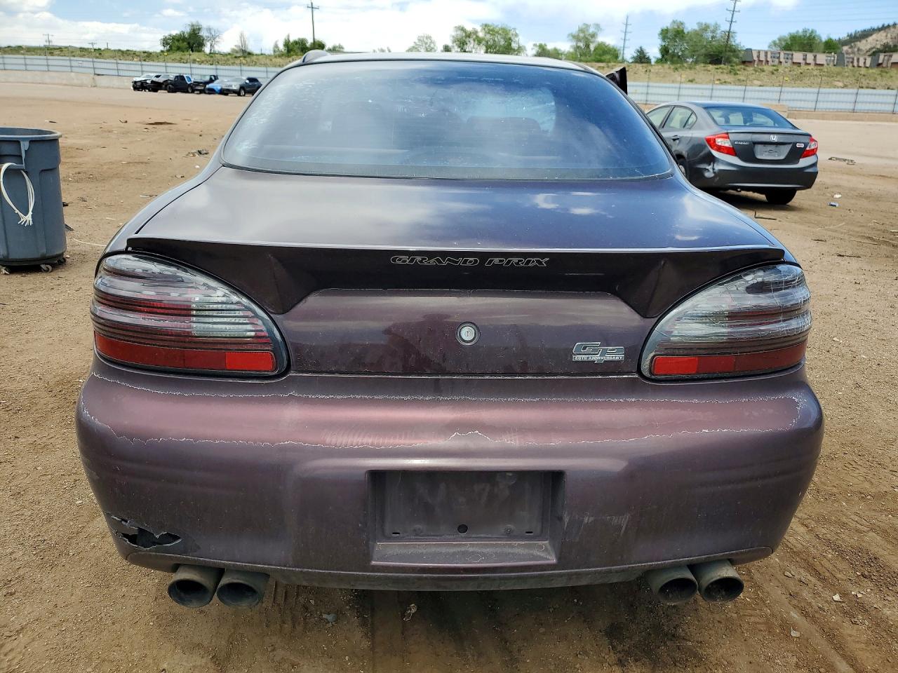 2002 Pontiac Grand Prix Gt Burgundy vin: 1G2WP52K62F265334