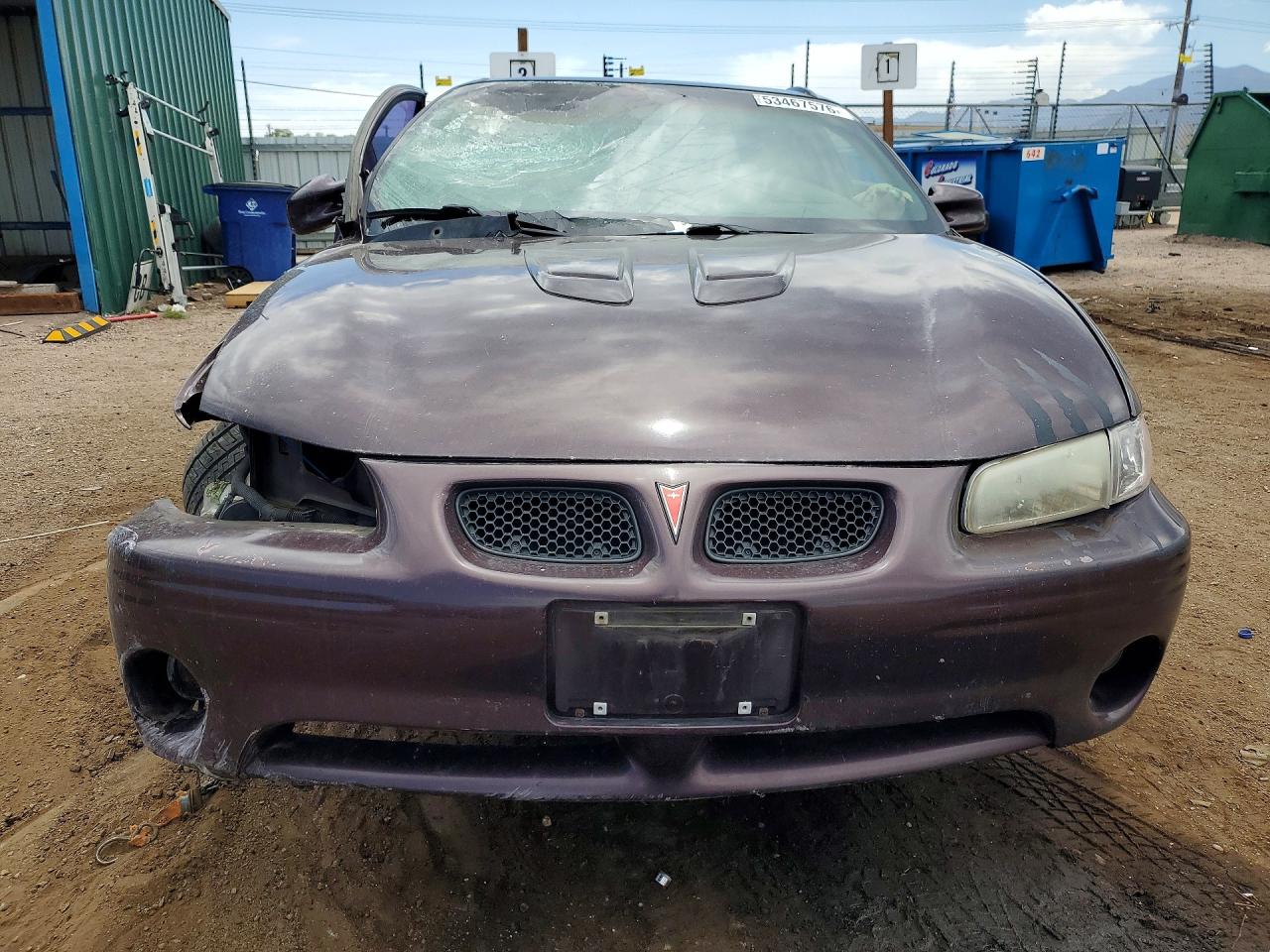2002 Pontiac Grand Prix Gt Burgundy vin: 1G2WP52K62F265334