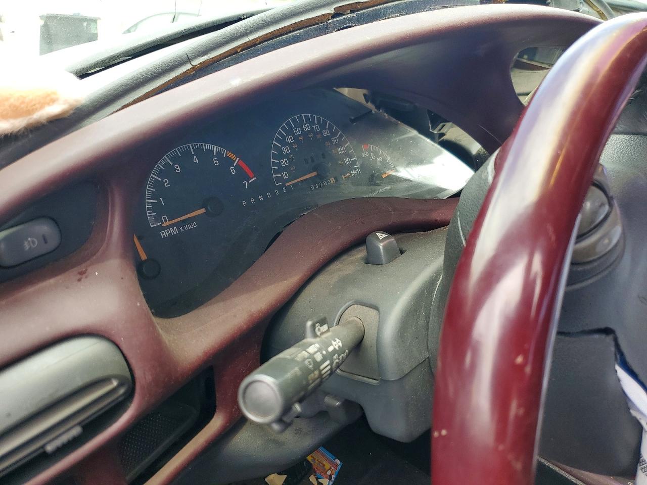 2002 Pontiac Grand Prix Gt Burgundy vin: 1G2WP52K62F265334