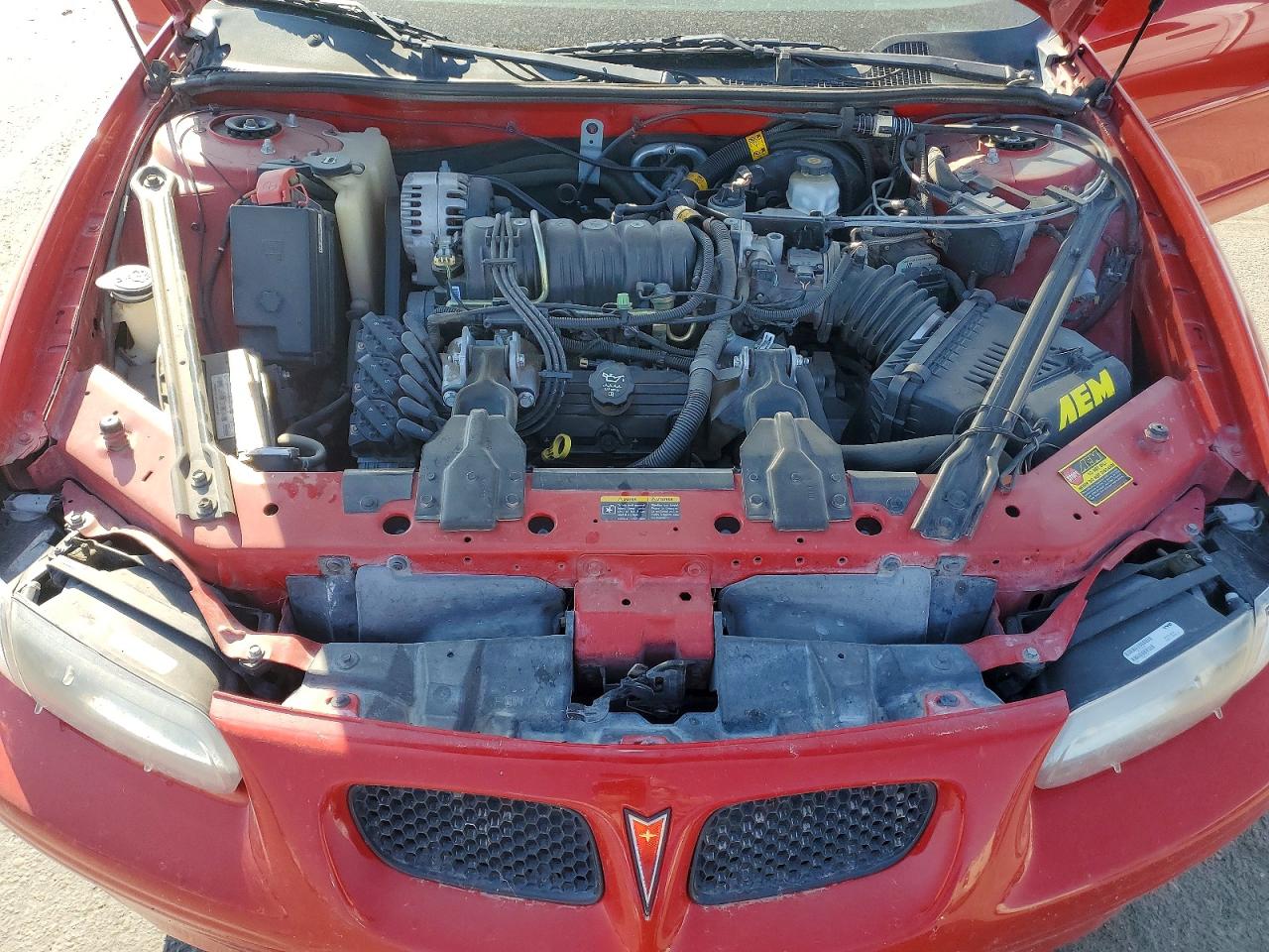 2003 Pontiac Grand Prix Gt Красный vin: 1G2WP52K83F140045