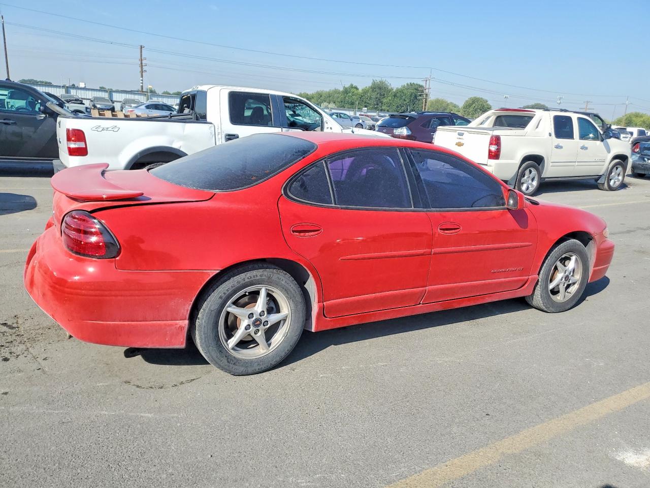 2003 Pontiac Grand Prix Gt Красный vin: 1G2WP52K83F140045