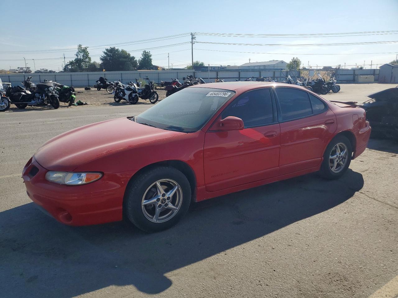 2003 Pontiac Grand Prix Gt Red vin: 1G2WP52K83F140045