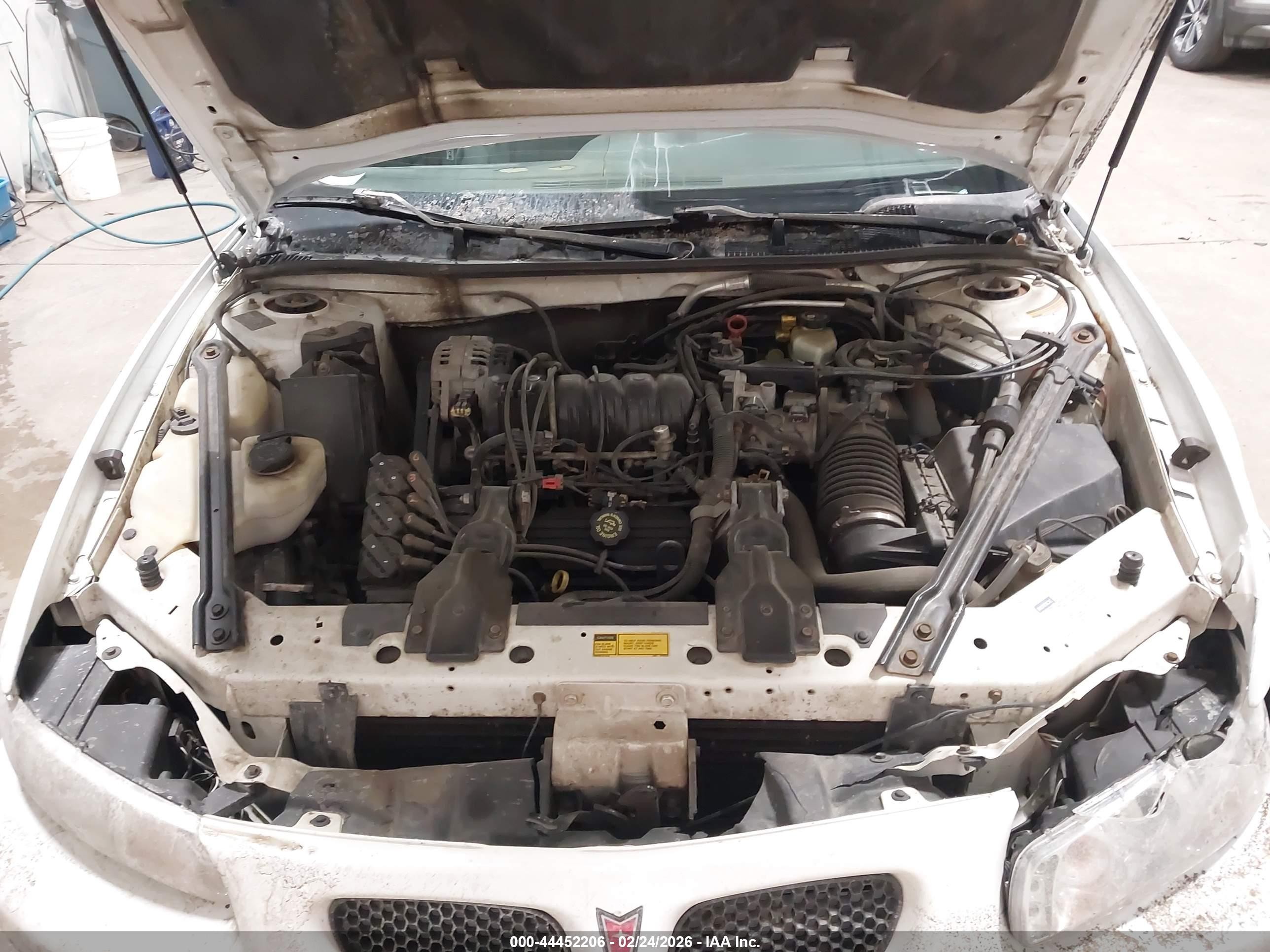 1997 Pontiac Grand Prix Gt Белый vin: 1G2WP52K8VF330544
