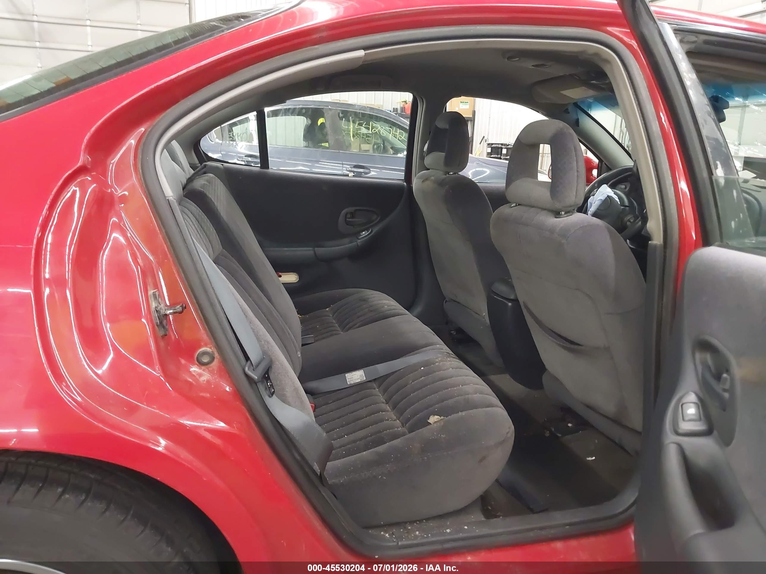 2003 Pontiac Grand Prix Gt Red vin: 1G2WP52KX3F123893