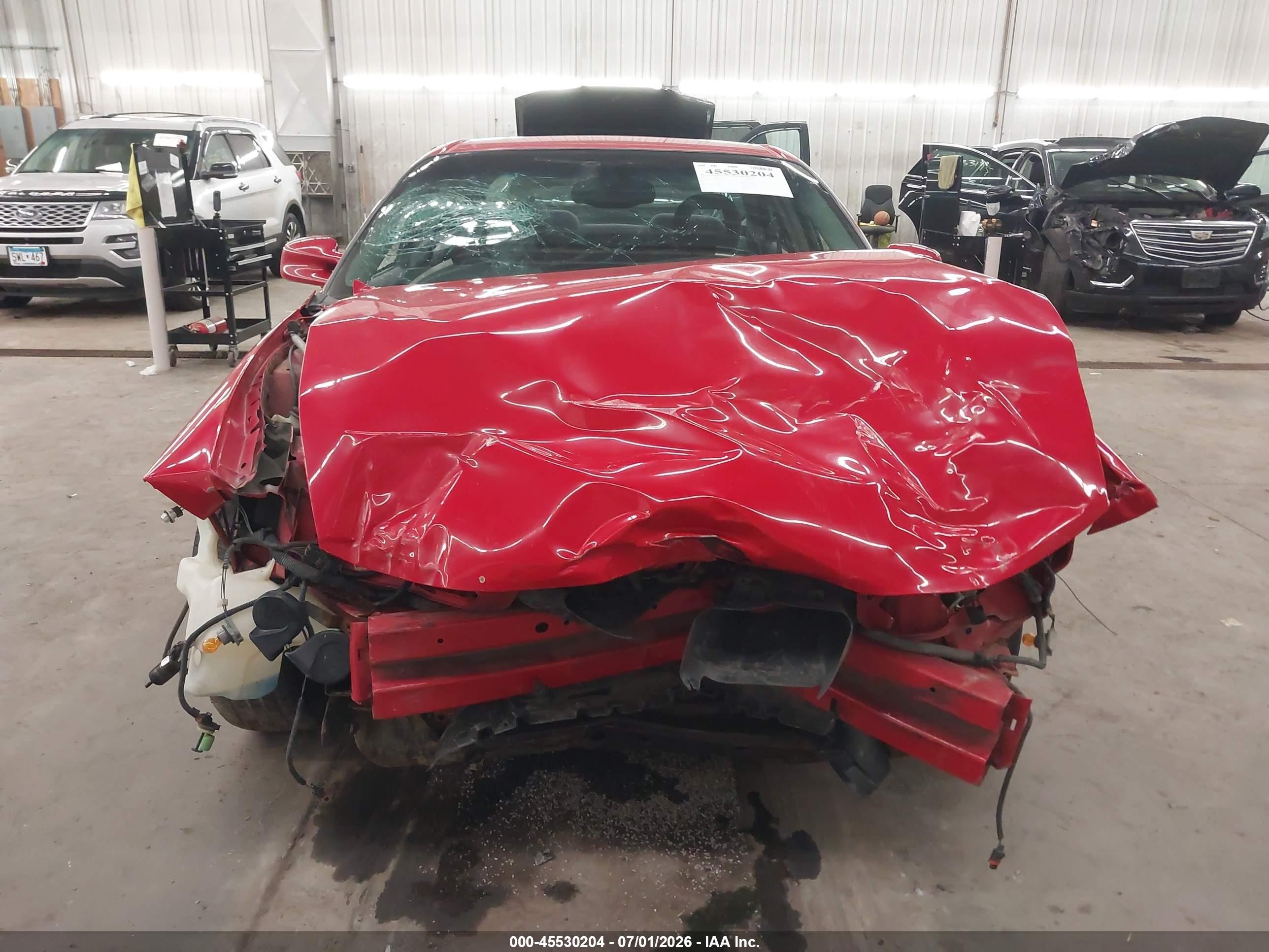 2003 Pontiac Grand Prix Gt Red vin: 1G2WP52KX3F123893
