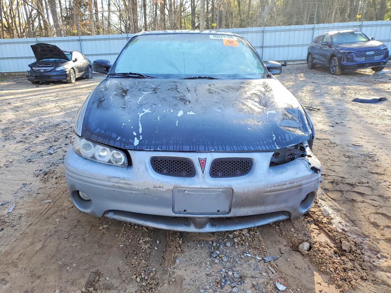 1998 Pontiac Grand Prix Silver vin: 1G2WP52KXWF208656