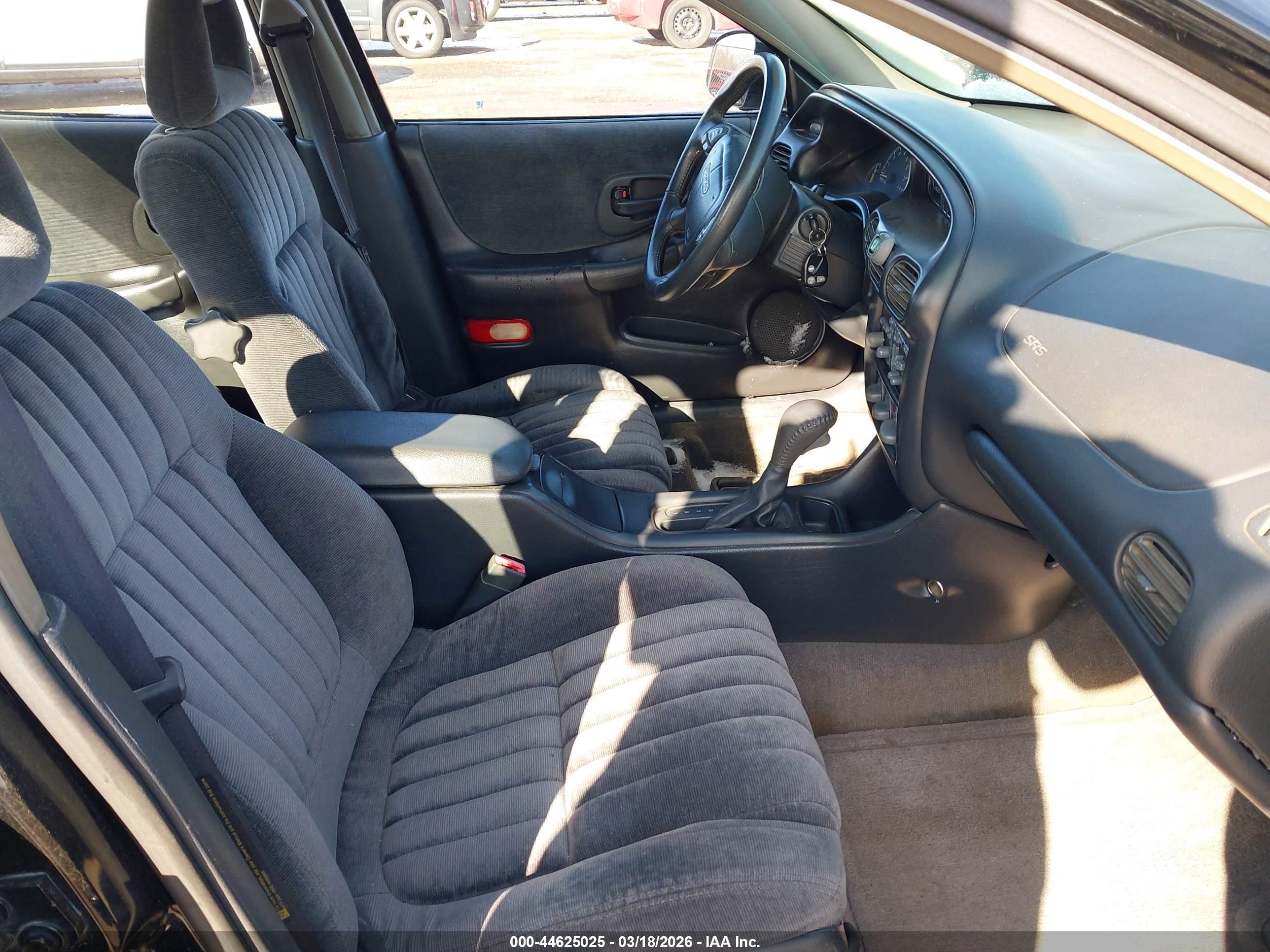 1998 Pontiac Grand Prix Gt Черный vin: 1G2WP52KXWF337786