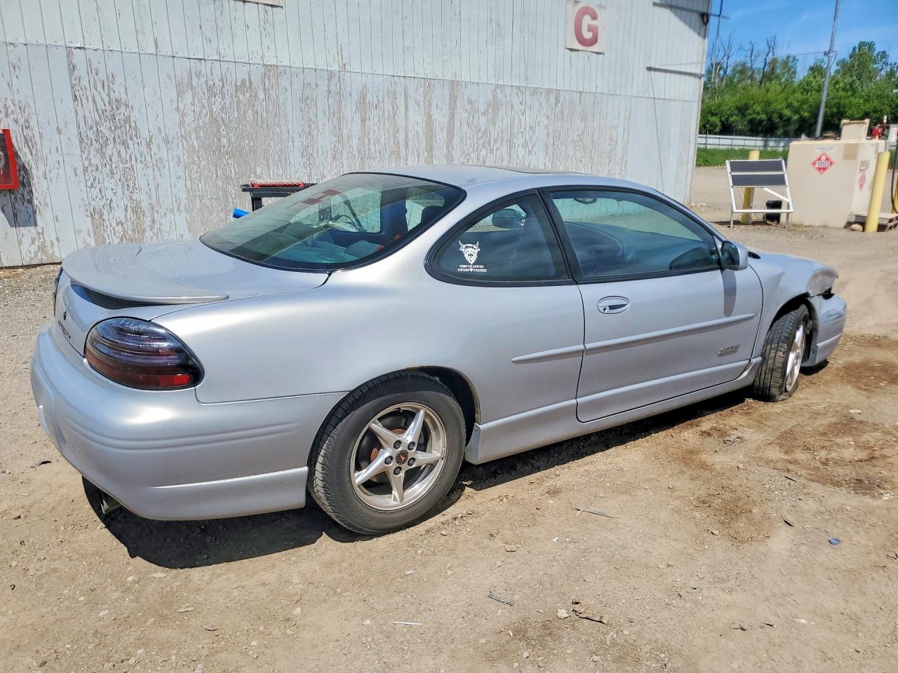 1999 Pontiac Grand Prix Gtp Silver vin: 1G2WR1215XF233315