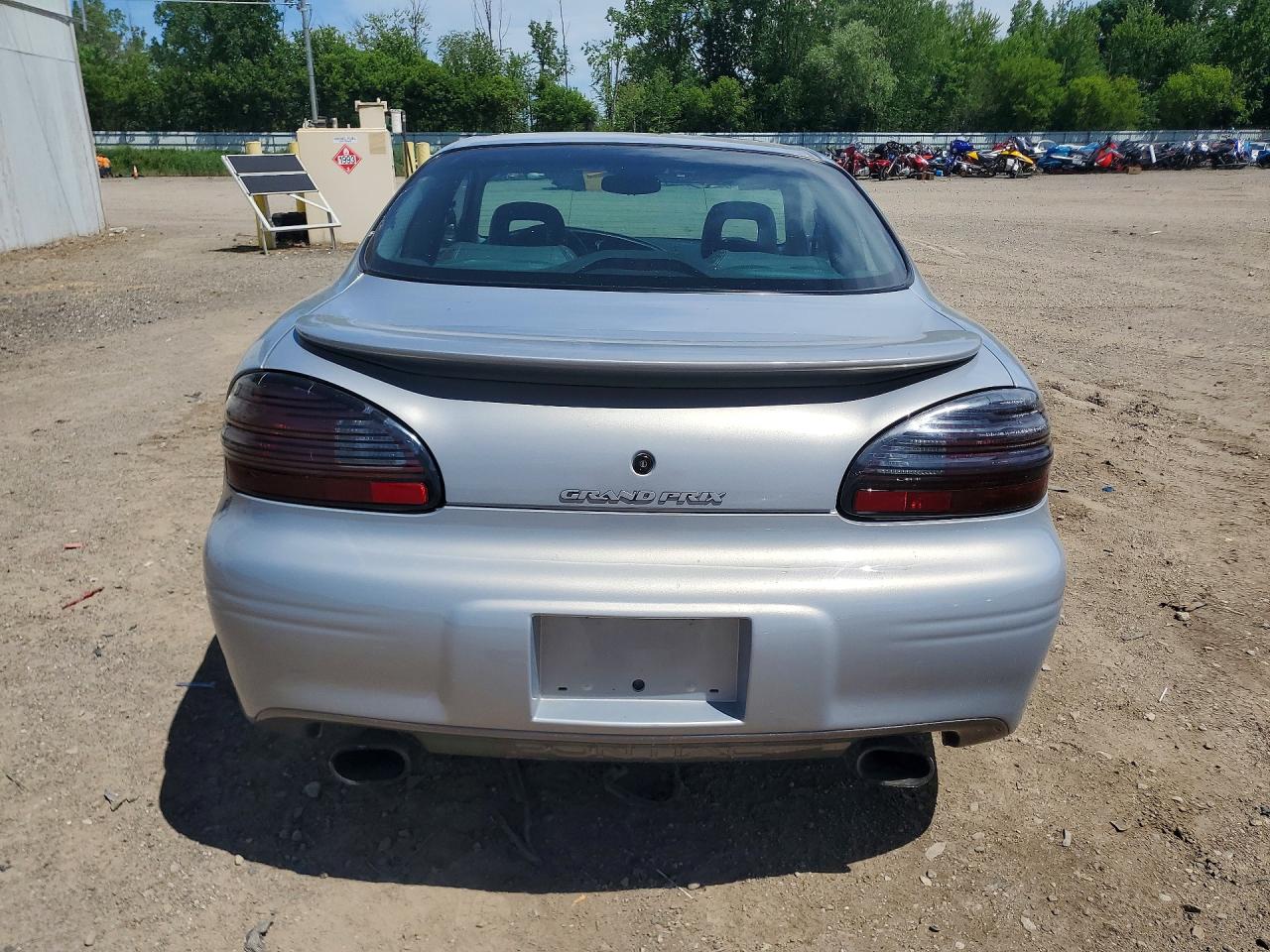 1999 Pontiac Grand Prix Gtp Silver vin: 1G2WR1215XF233315