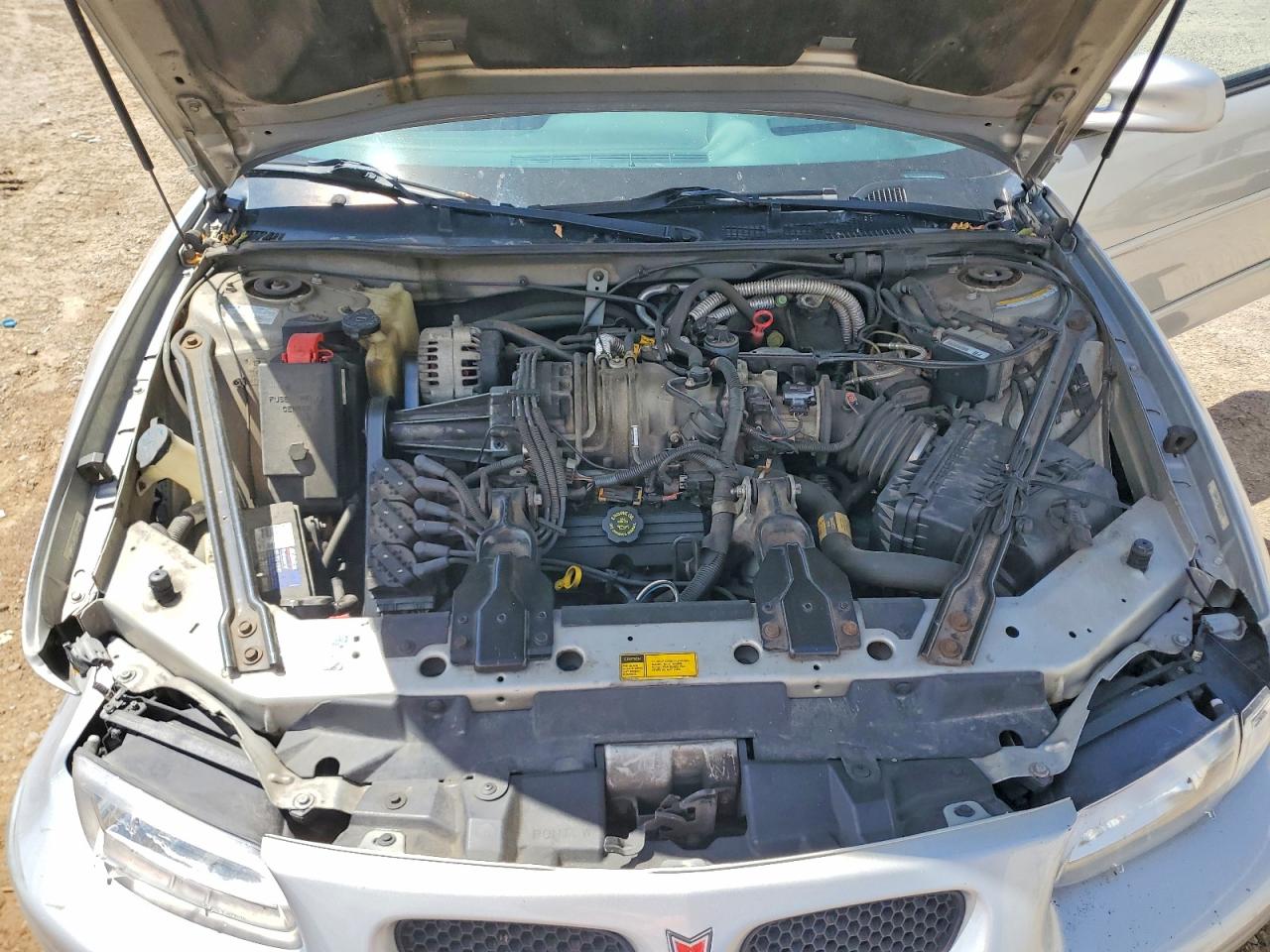 1999 Pontiac Grand Prix Gtp Silver vin: 1G2WR1215XF233315