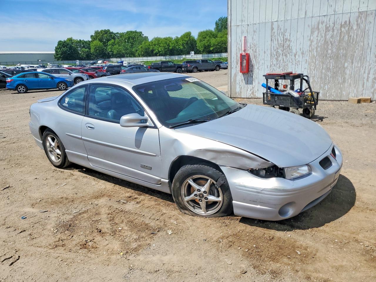 1999 Pontiac Grand Prix Gtp Silver vin: 1G2WR1215XF233315