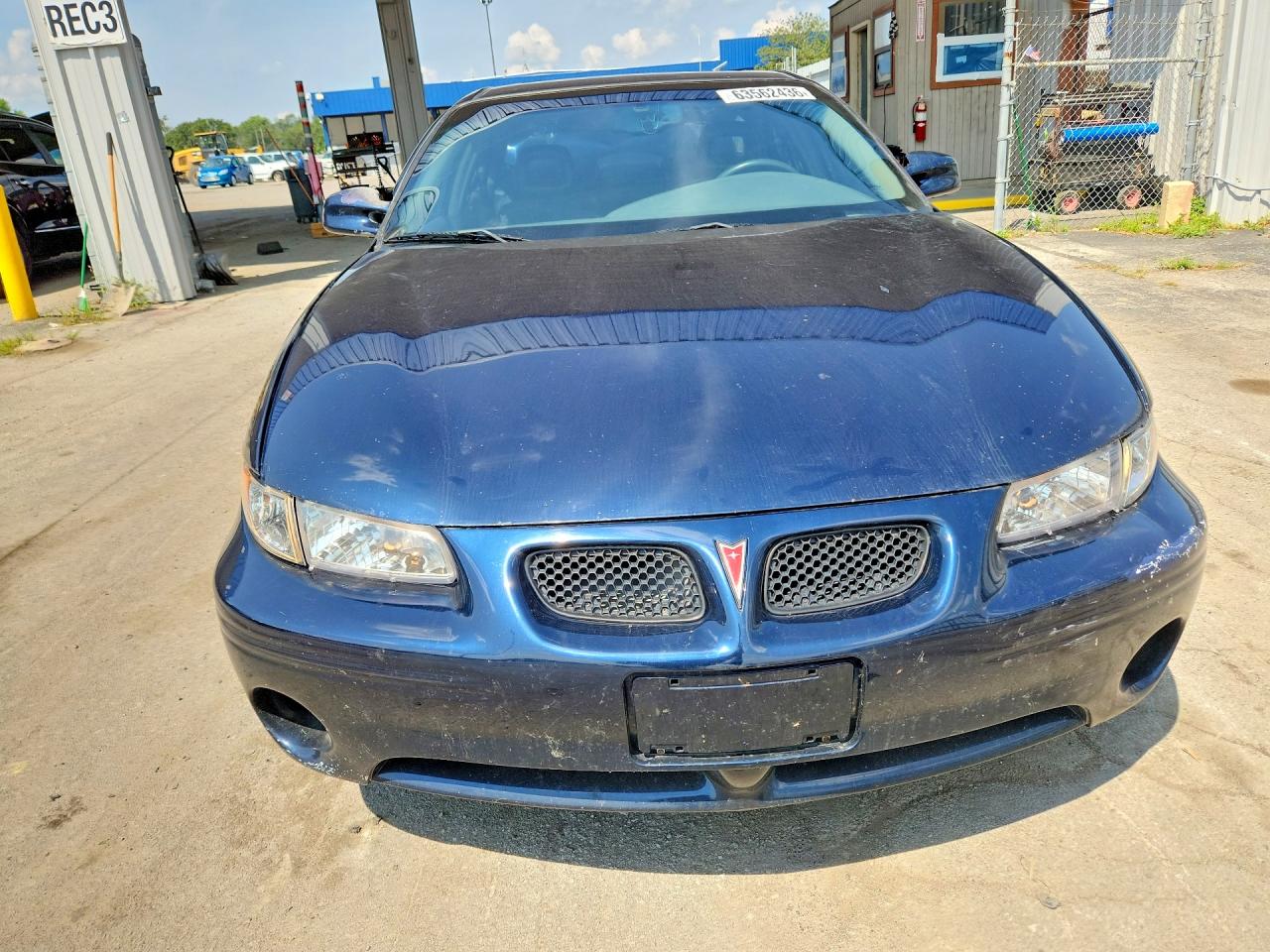 2003 Pontiac Grand Prix Gtp Blue vin: 1G2WR52113F141877