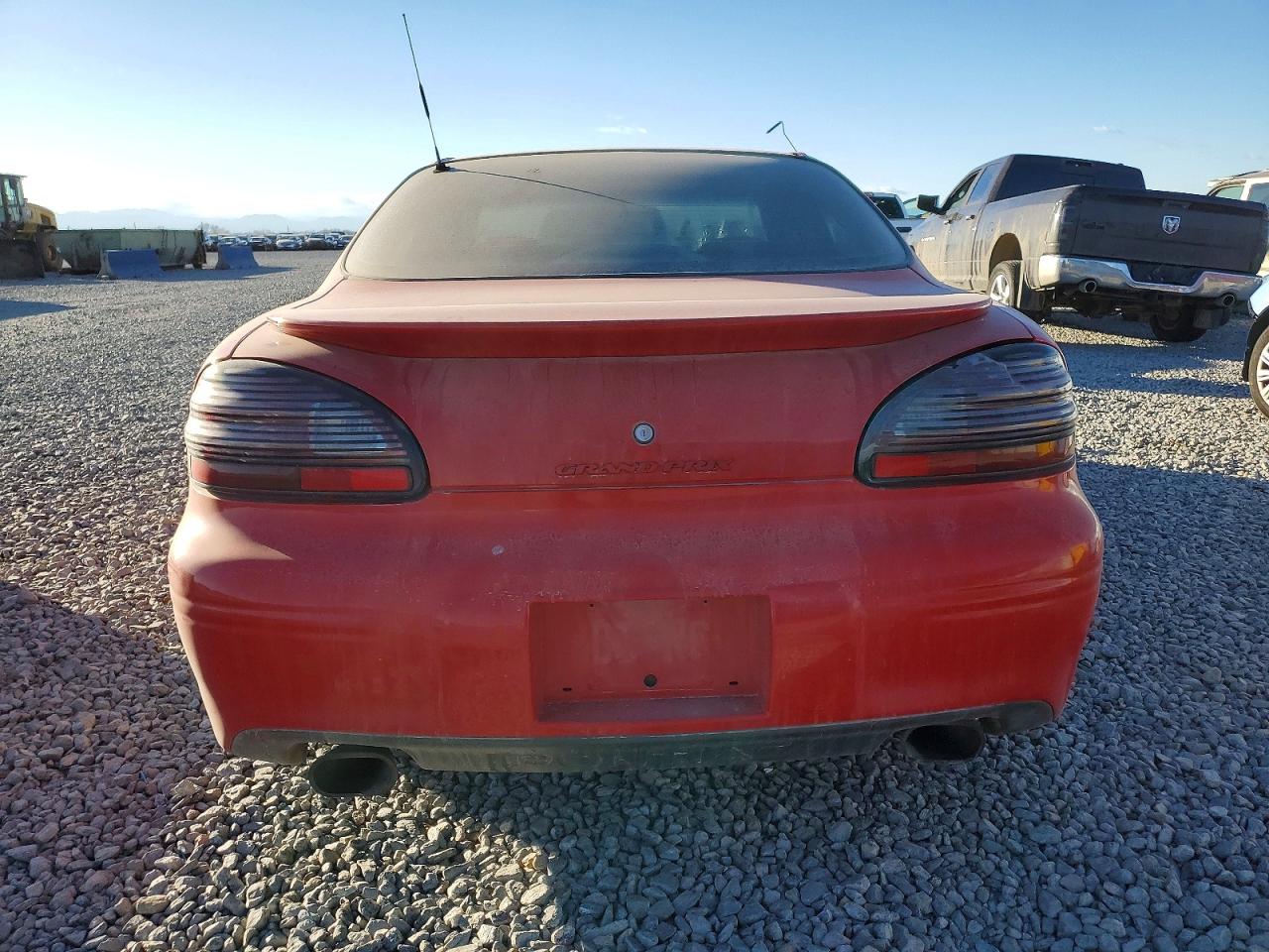 2003 Pontiac Grand Prix Gtp Red vin: 1G2WR52113F170375