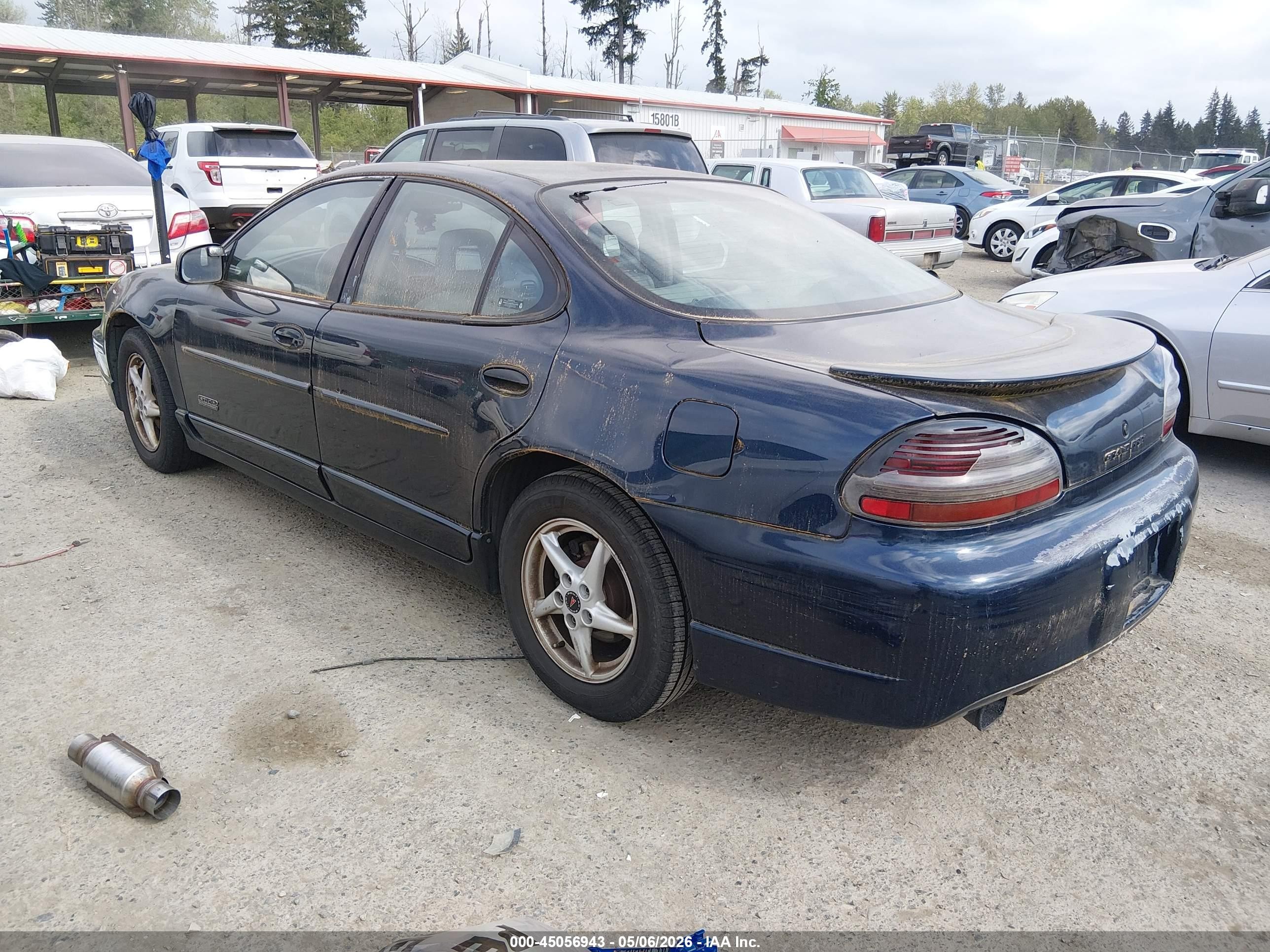 2002 Pontiac Grand Prix Gtp Синий vin: 1G2WR52142F121184