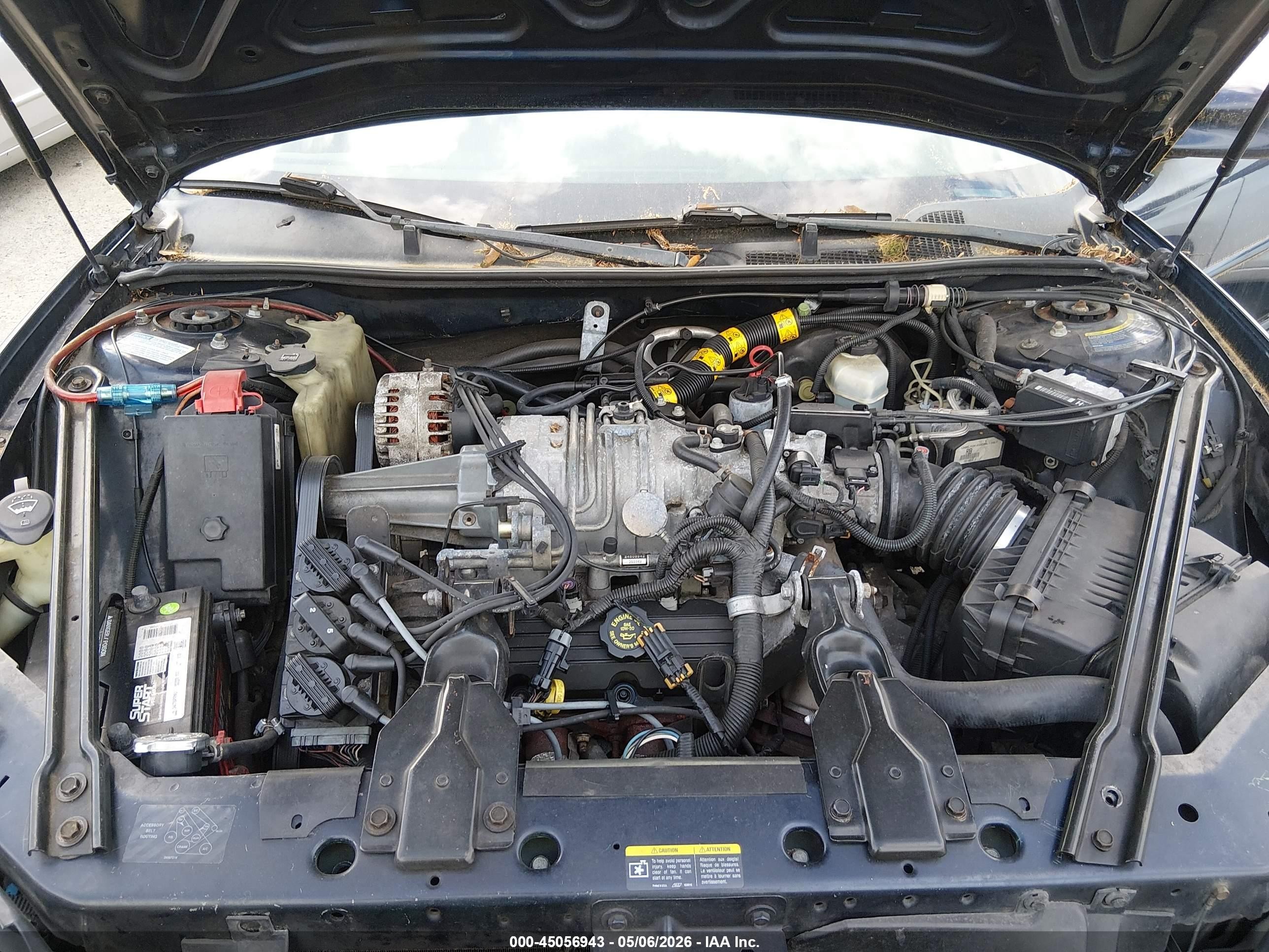 2002 Pontiac Grand Prix Gtp Синий vin: 1G2WR52142F121184