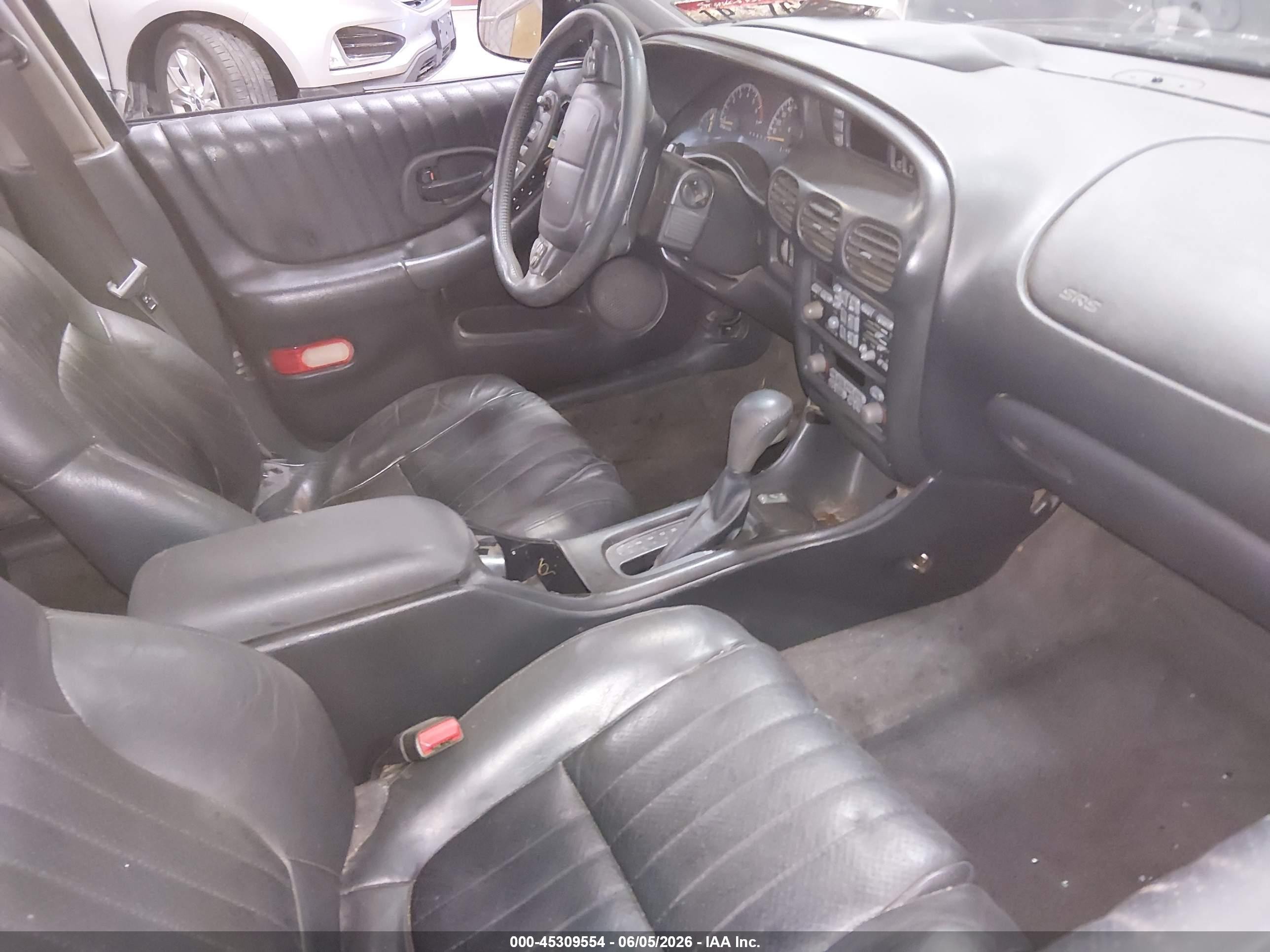 1999 Pontiac Grand Prix Gtp Black vin: 1G2WR5217XF257252