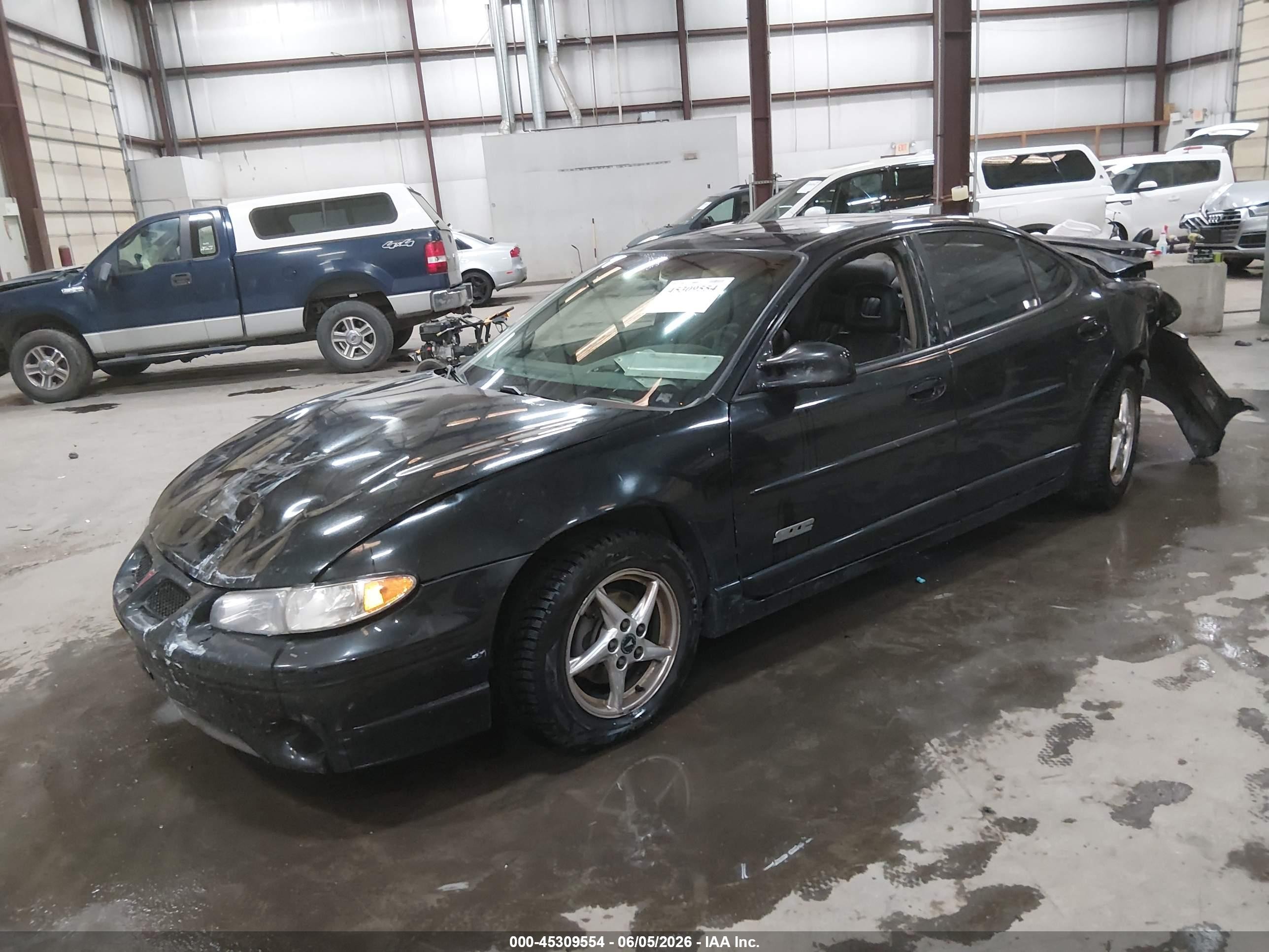 1999 Pontiac Grand Prix Gtp Black vin: 1G2WR5217XF257252