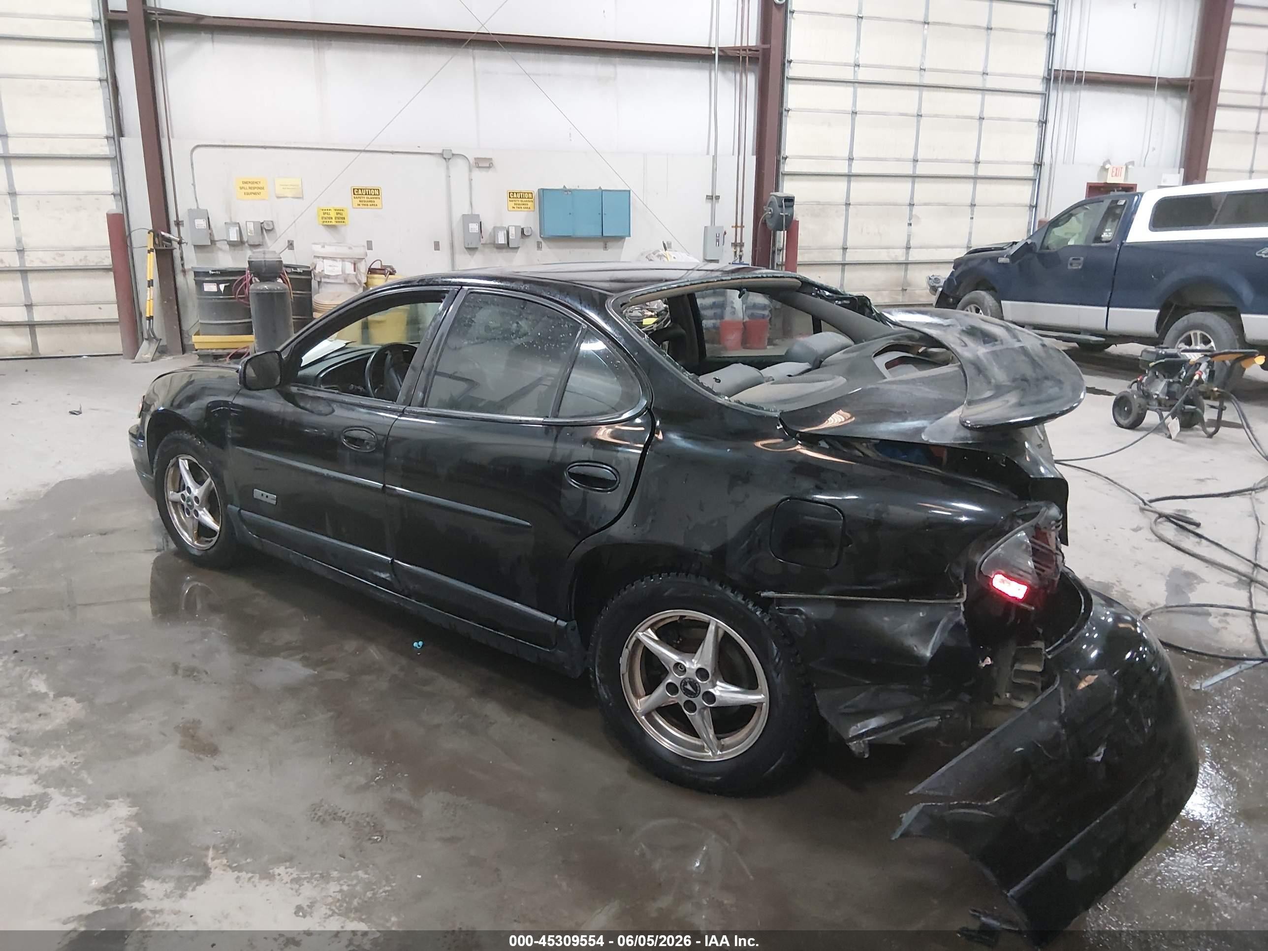 1999 Pontiac Grand Prix Gtp Black vin: 1G2WR5217XF257252