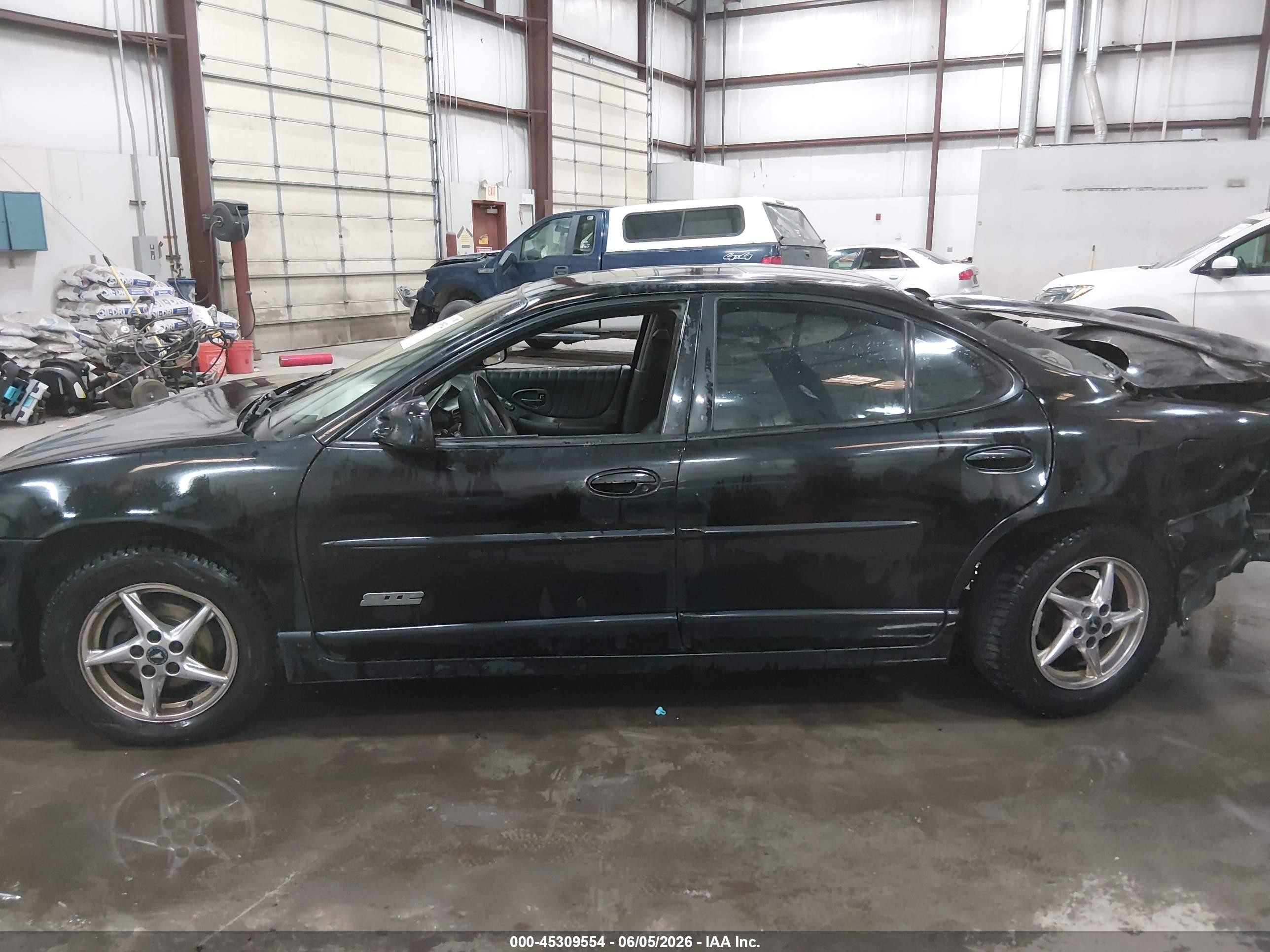 1999 Pontiac Grand Prix Gtp Black vin: 1G2WR5217XF257252