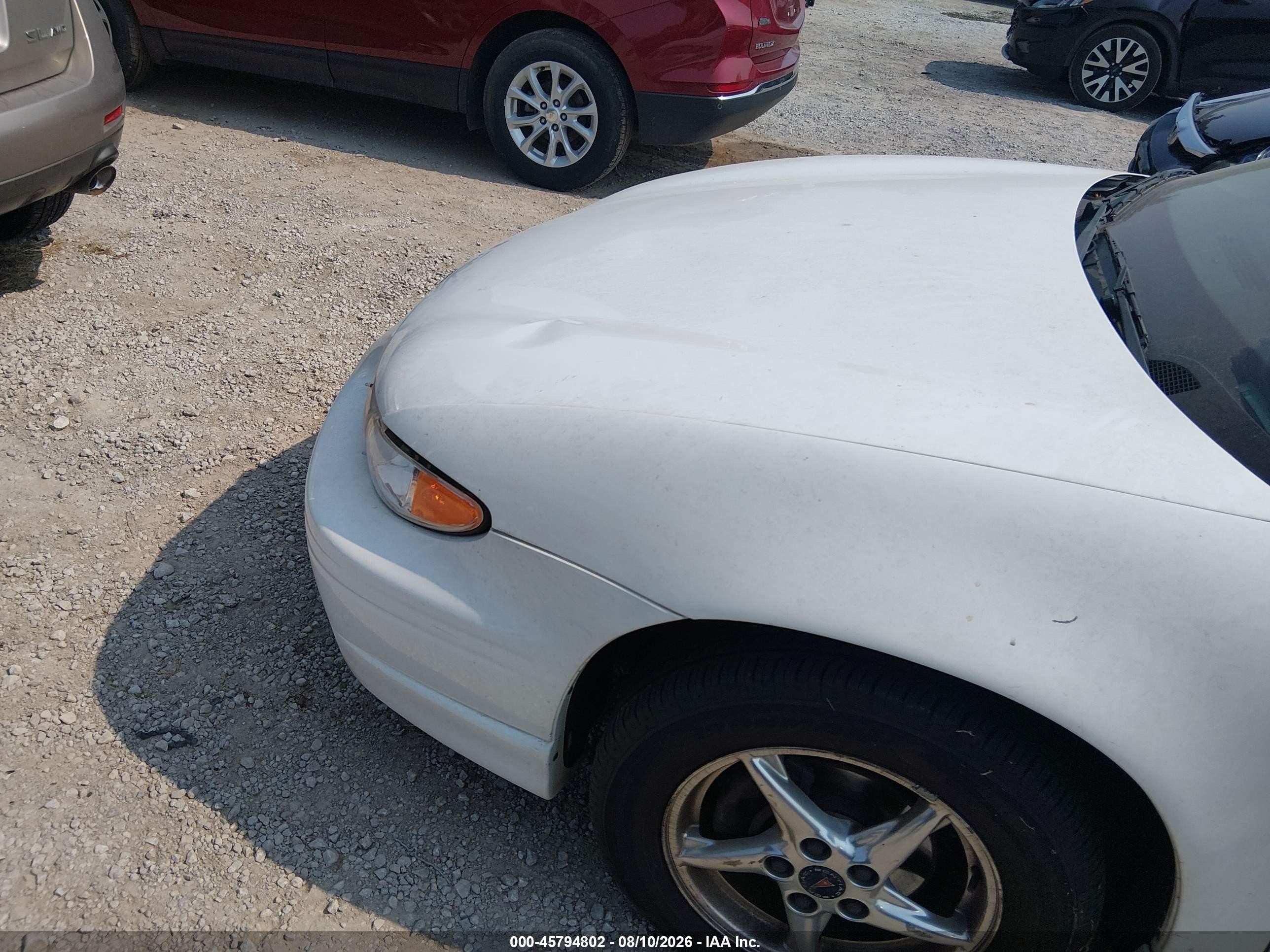 2000 Pontiac Grand Prix Gtp White vin: 1G2WR5218YF111069