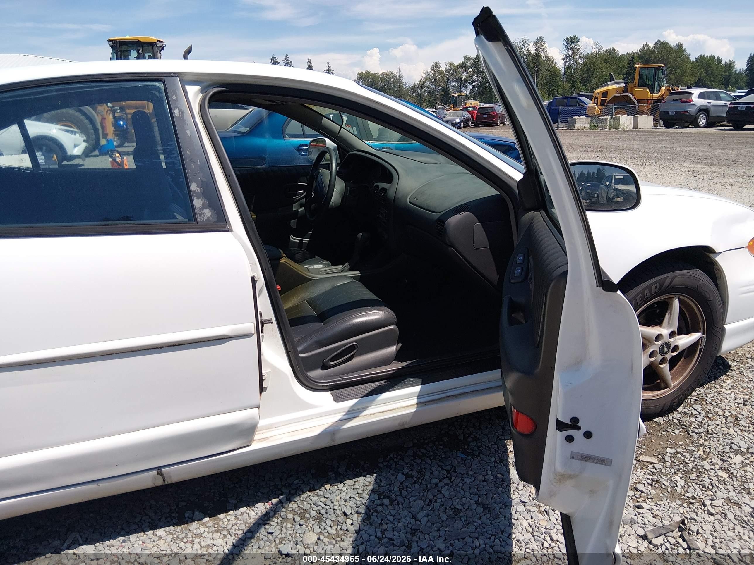1999 Pontiac Grand Prix Gtp White vin: 1G2WR5219XF210286