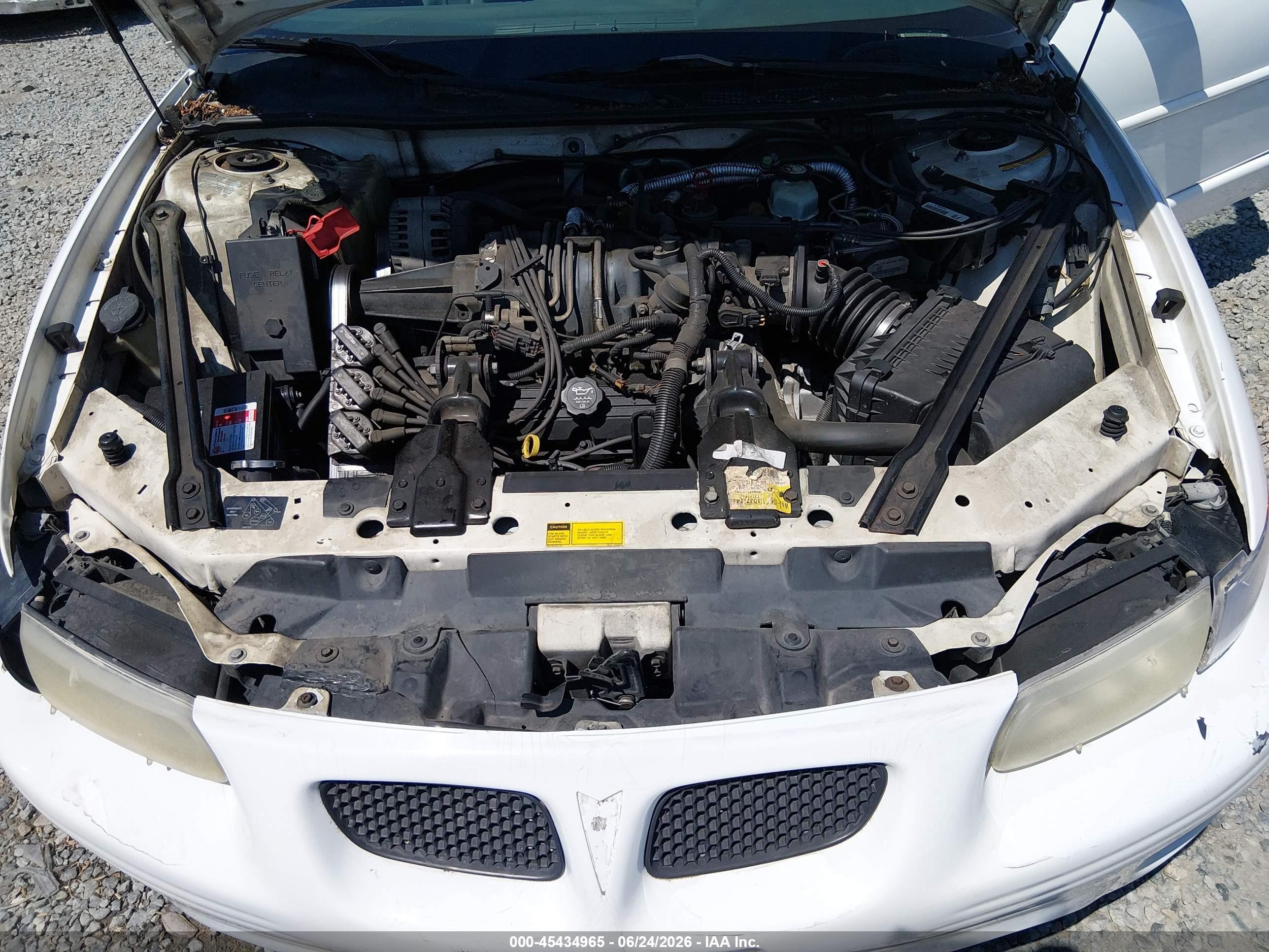 1999 Pontiac Grand Prix Gtp White vin: 1G2WR5219XF210286
