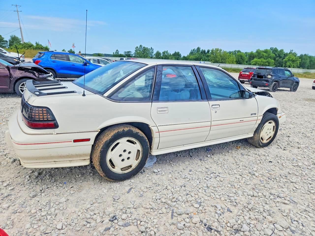 1990 Pontiac Grand Prix Ste Белый vin: 1G2WT54T1LF304317