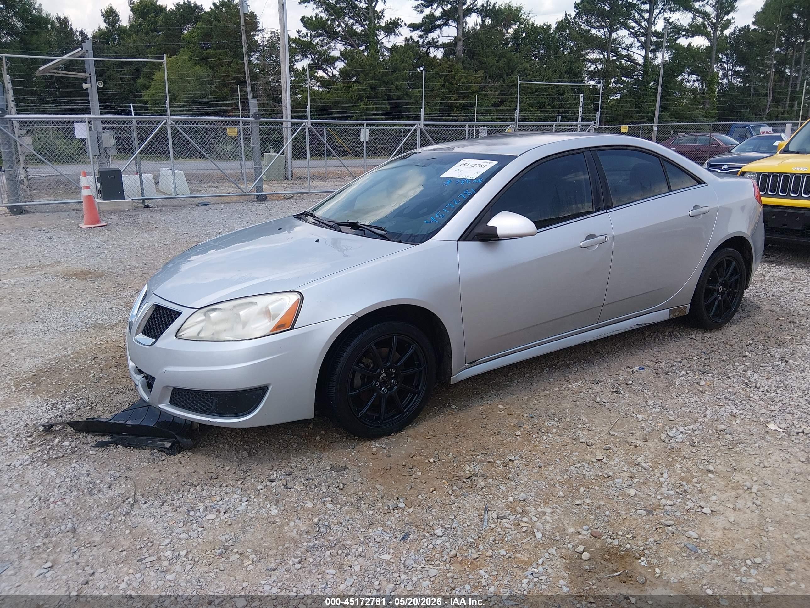 2010 Pontiac G6   Silver vin: 1G2ZA5E00A4135326