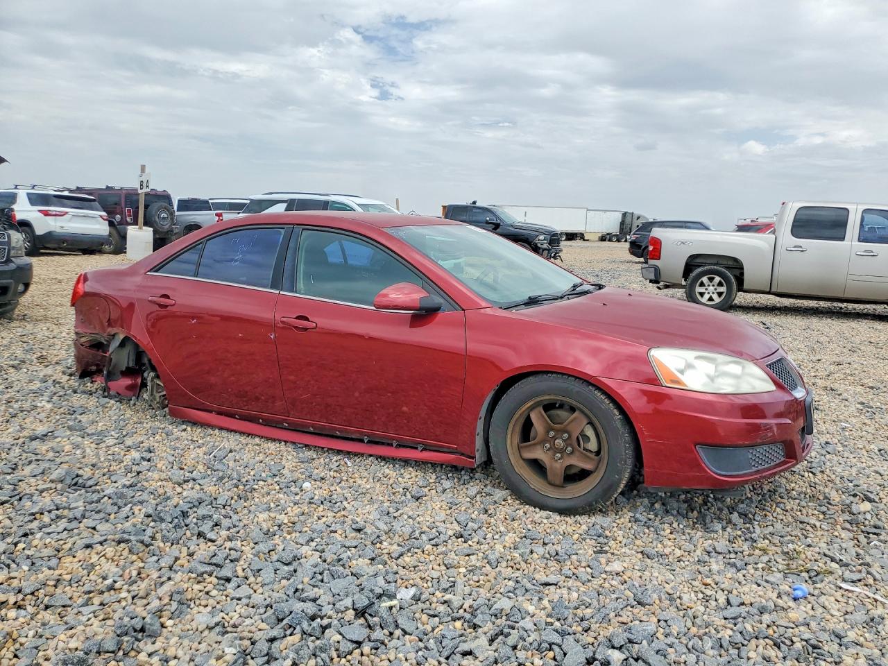 2010 Pontiac G6 Maroon vin: 1G2ZA5E01A4136016