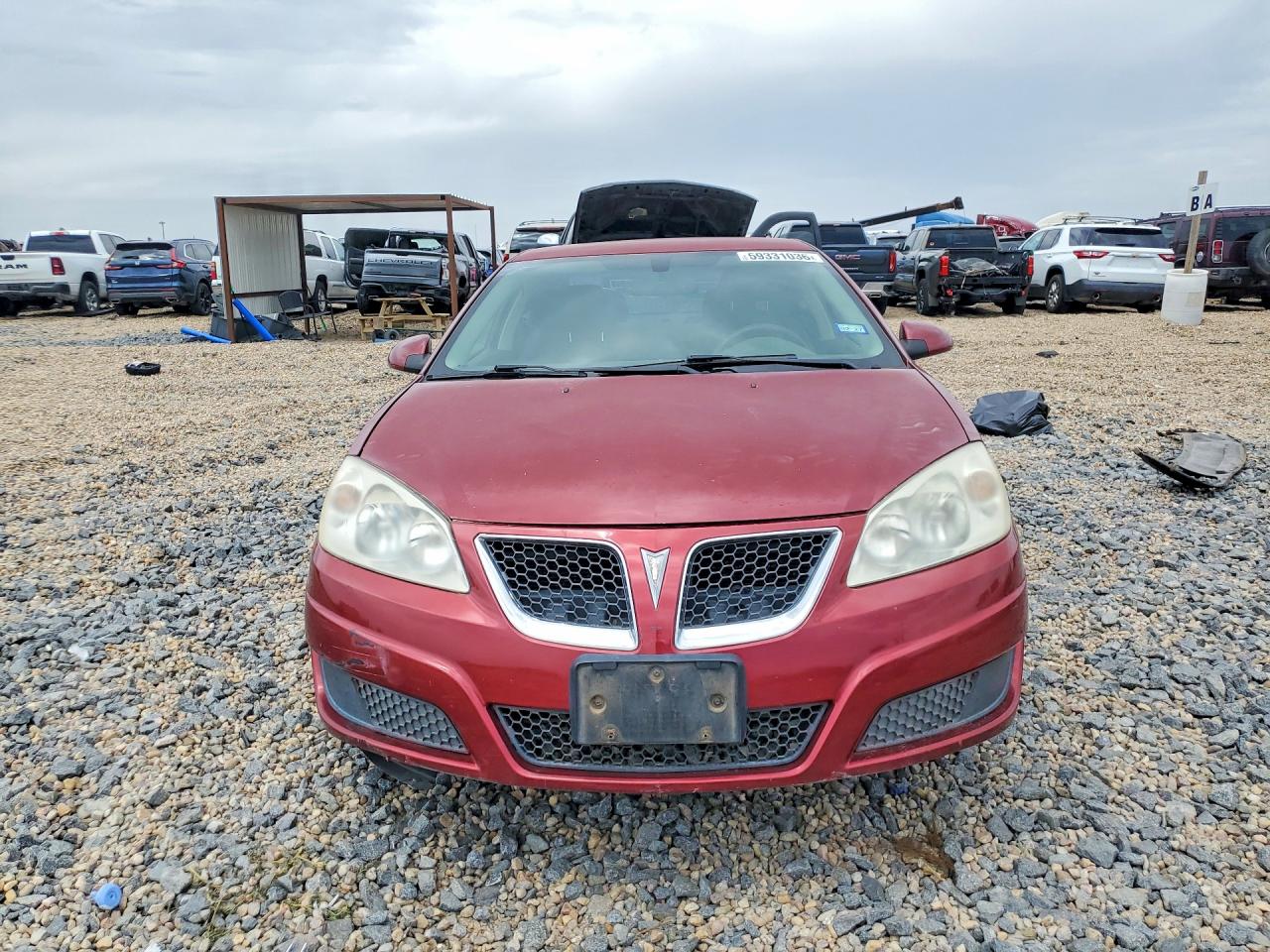 2010 Pontiac G6 Maroon vin: 1G2ZA5E01A4136016