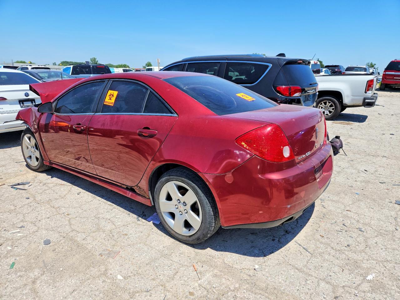 2010 Pontiac G6 Maroon vin: 1G2ZA5E03A4100148