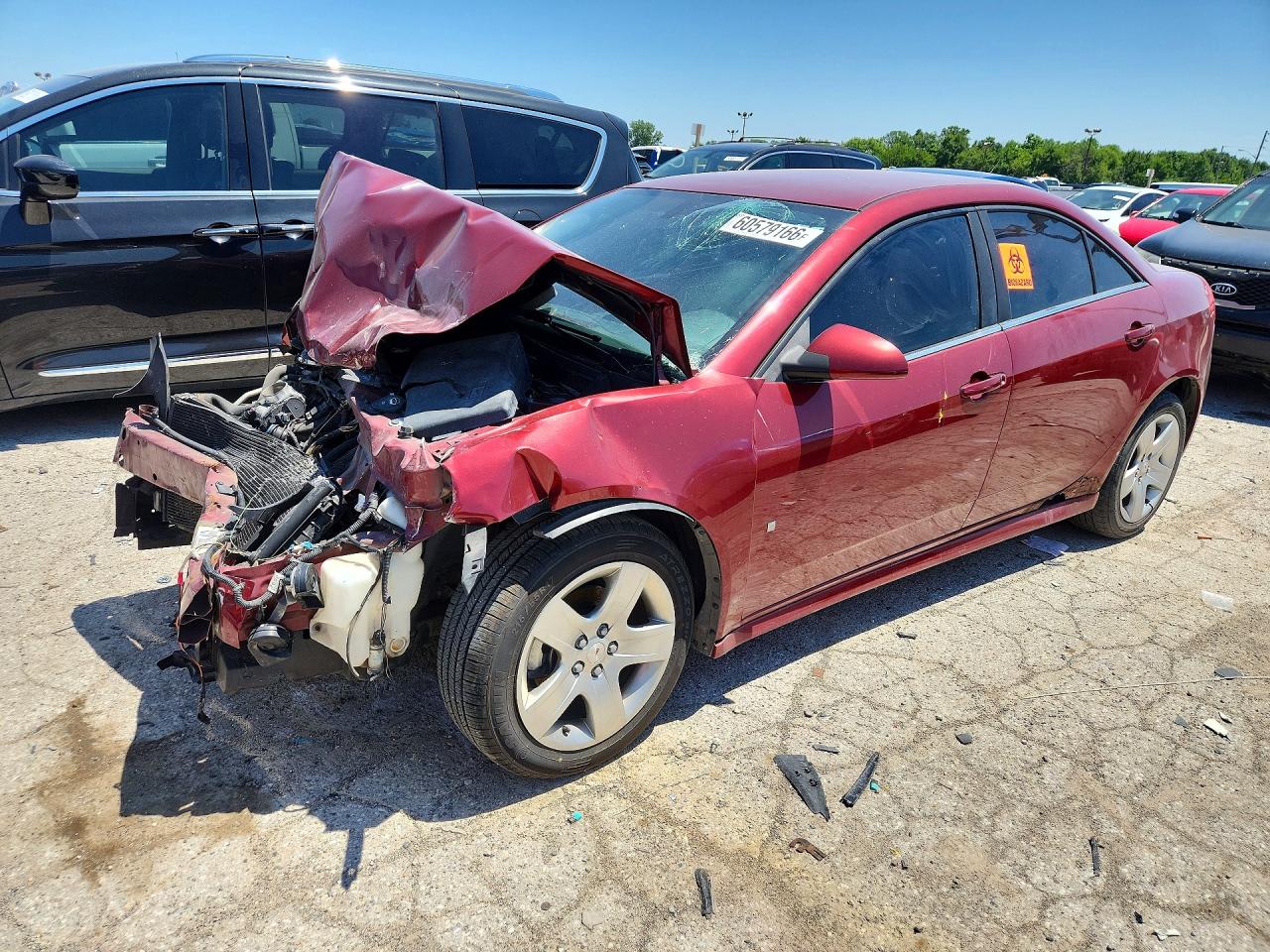 2010 Pontiac G6 Maroon vin: 1G2ZA5E03A4100148