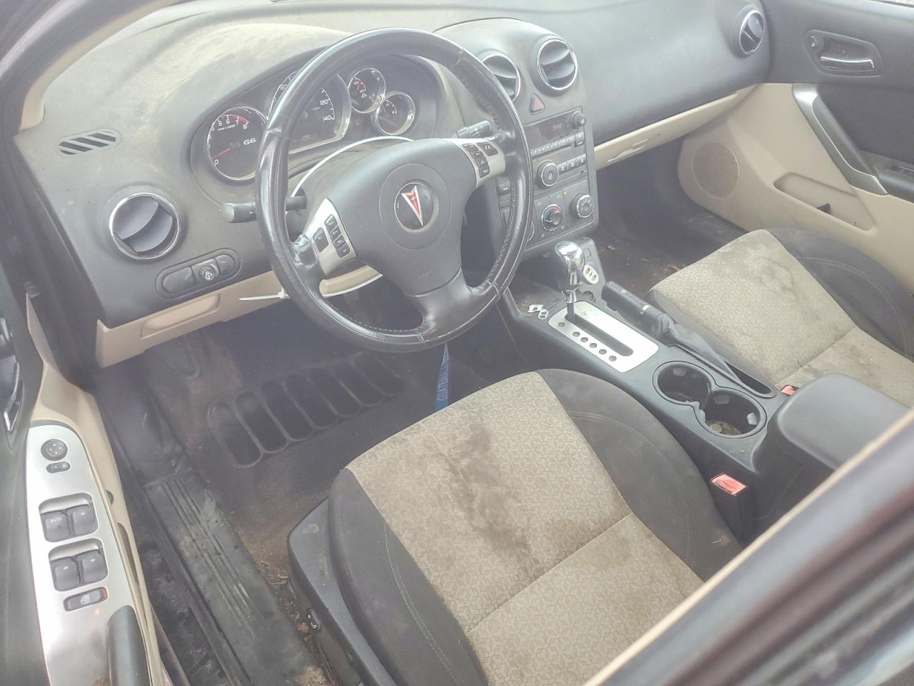 2010 Pontiac G6 Черный vin: 1G2ZA5E03A4160835
