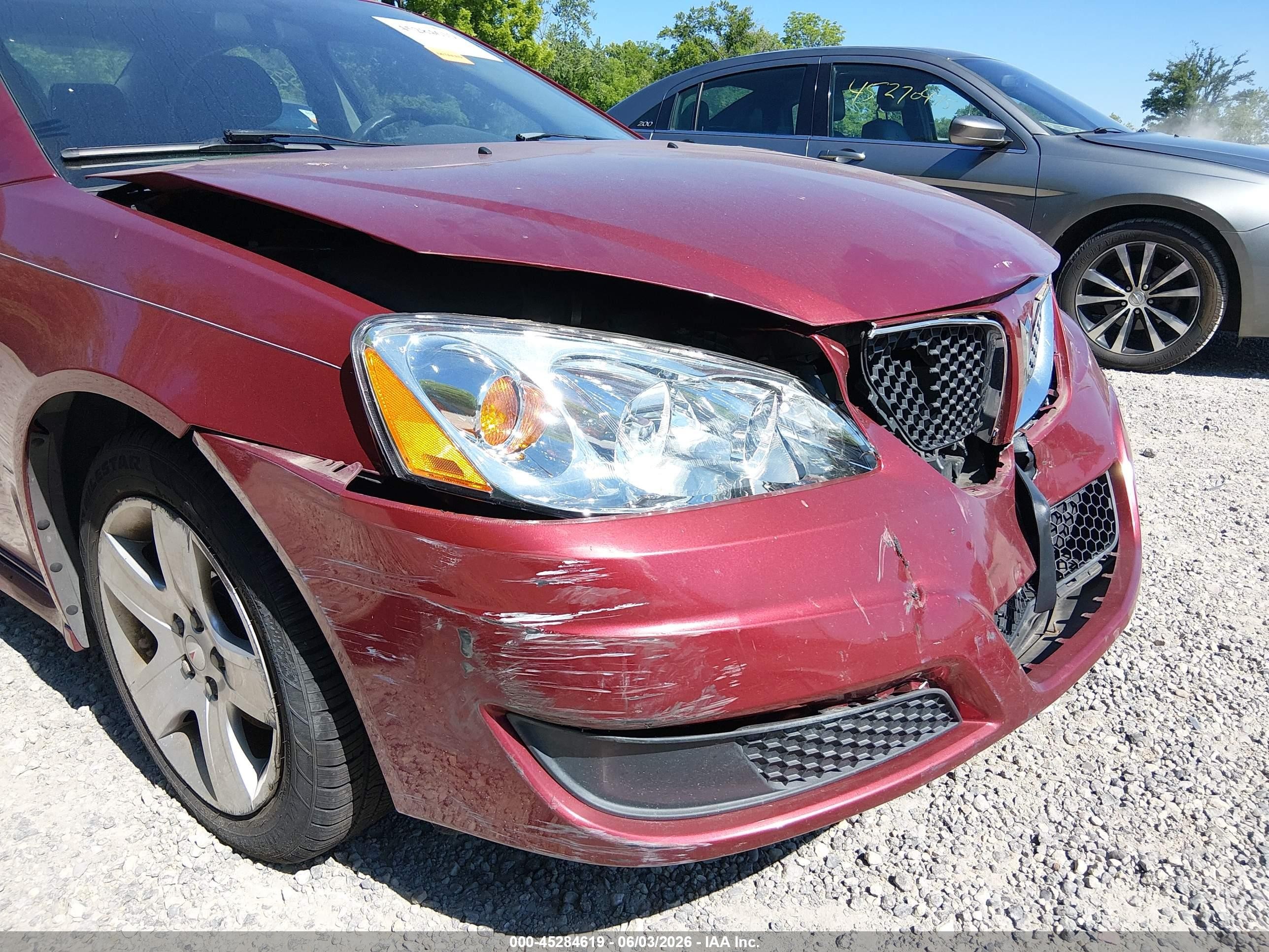 2010 Pontiac G6   Красный vin: 1G2ZA5E04A4136074