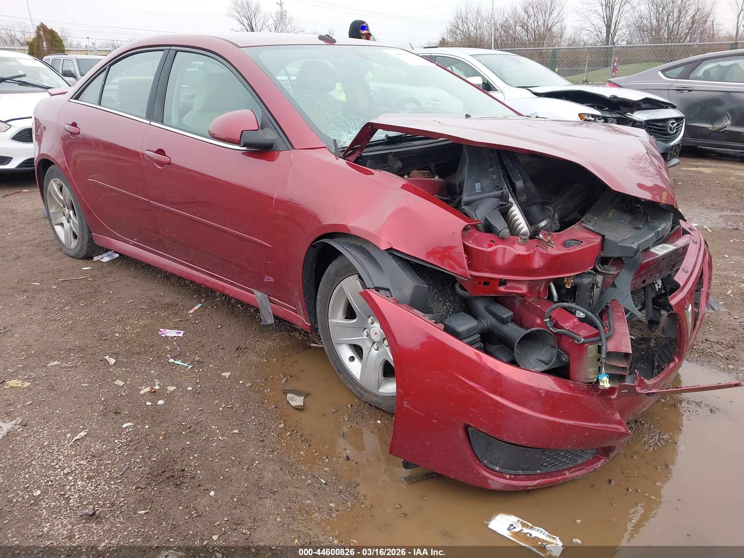 2010 Pontiac G6   Maroon vin: 1G2ZA5E04A4140657