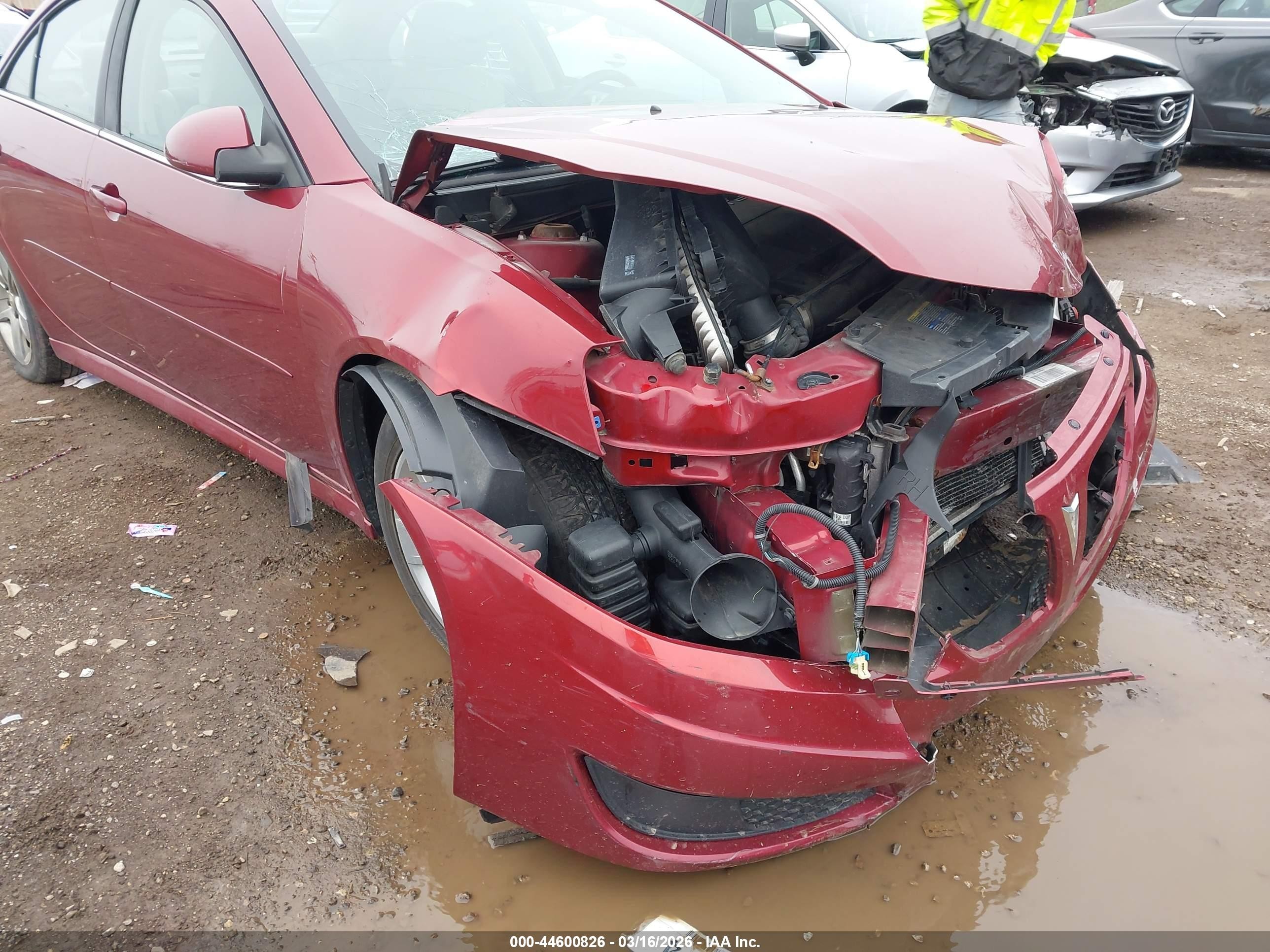 2010 Pontiac G6   Maroon vin: 1G2ZA5E04A4140657